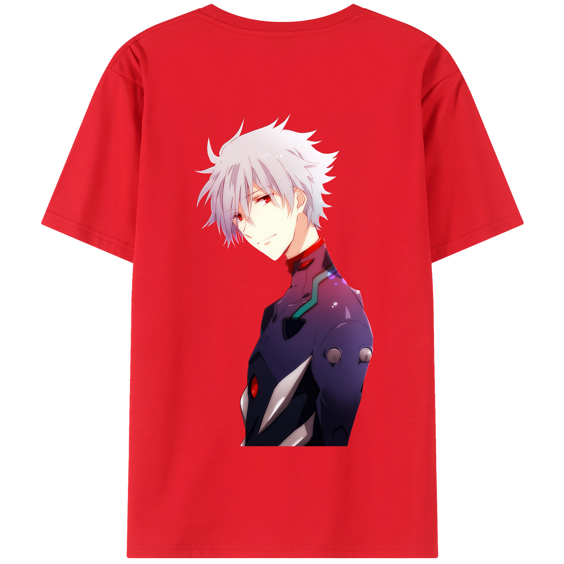 （画像用） EVA 新世紀エヴァンゲリオン 綿100％半袖Tシャツ（背面プリント）