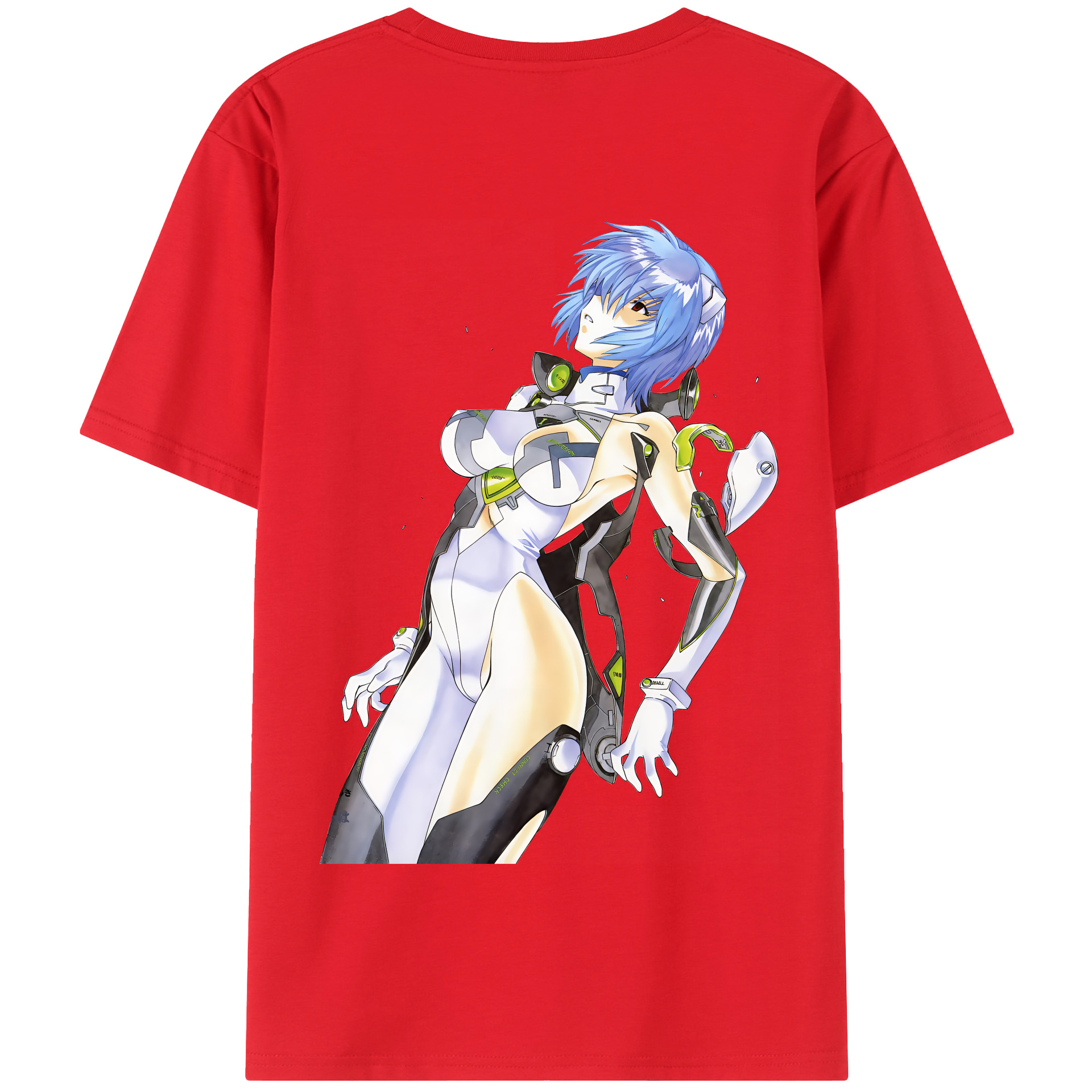 （画像用） EVA 新世紀エヴァンゲリオン 綿100％半袖Tシャツ（背面プリント）