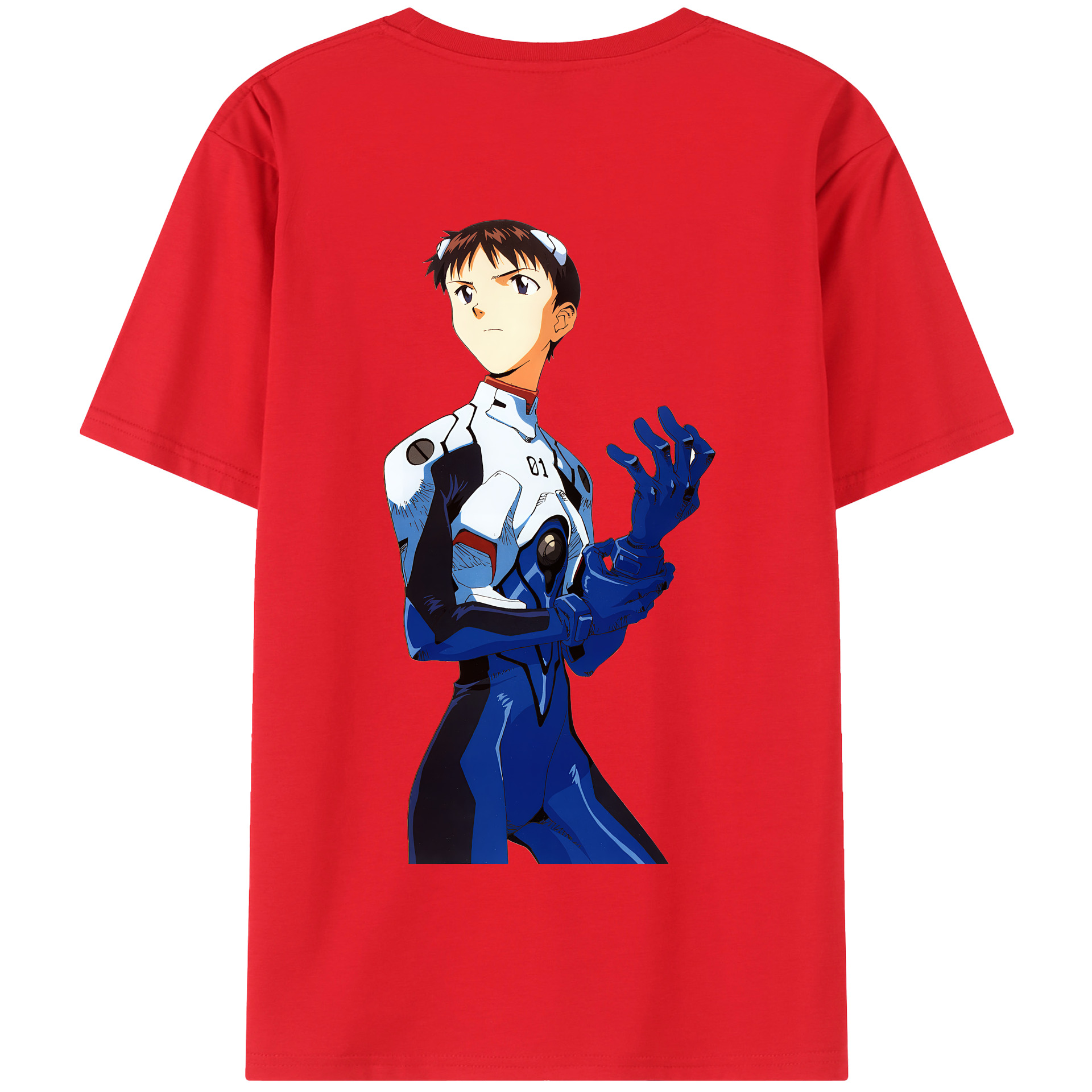 （画像用） EVA 新世紀エヴァンゲリオン 綿100％半袖Tシャツ（背面プリント）