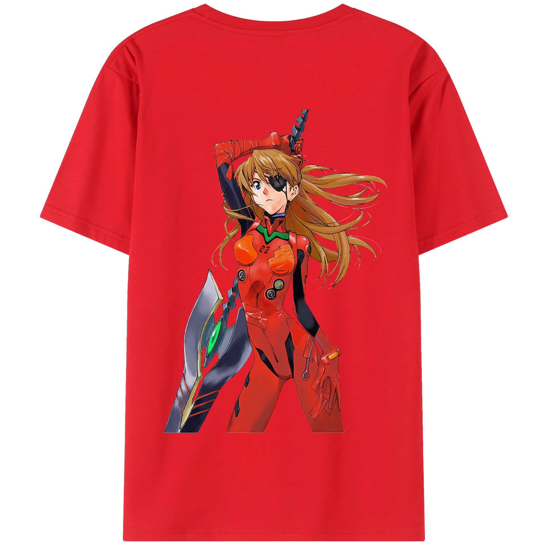 （画像用） EVA 新世紀エヴァンゲリオン 綿100％半袖Tシャツ（背面プリント）