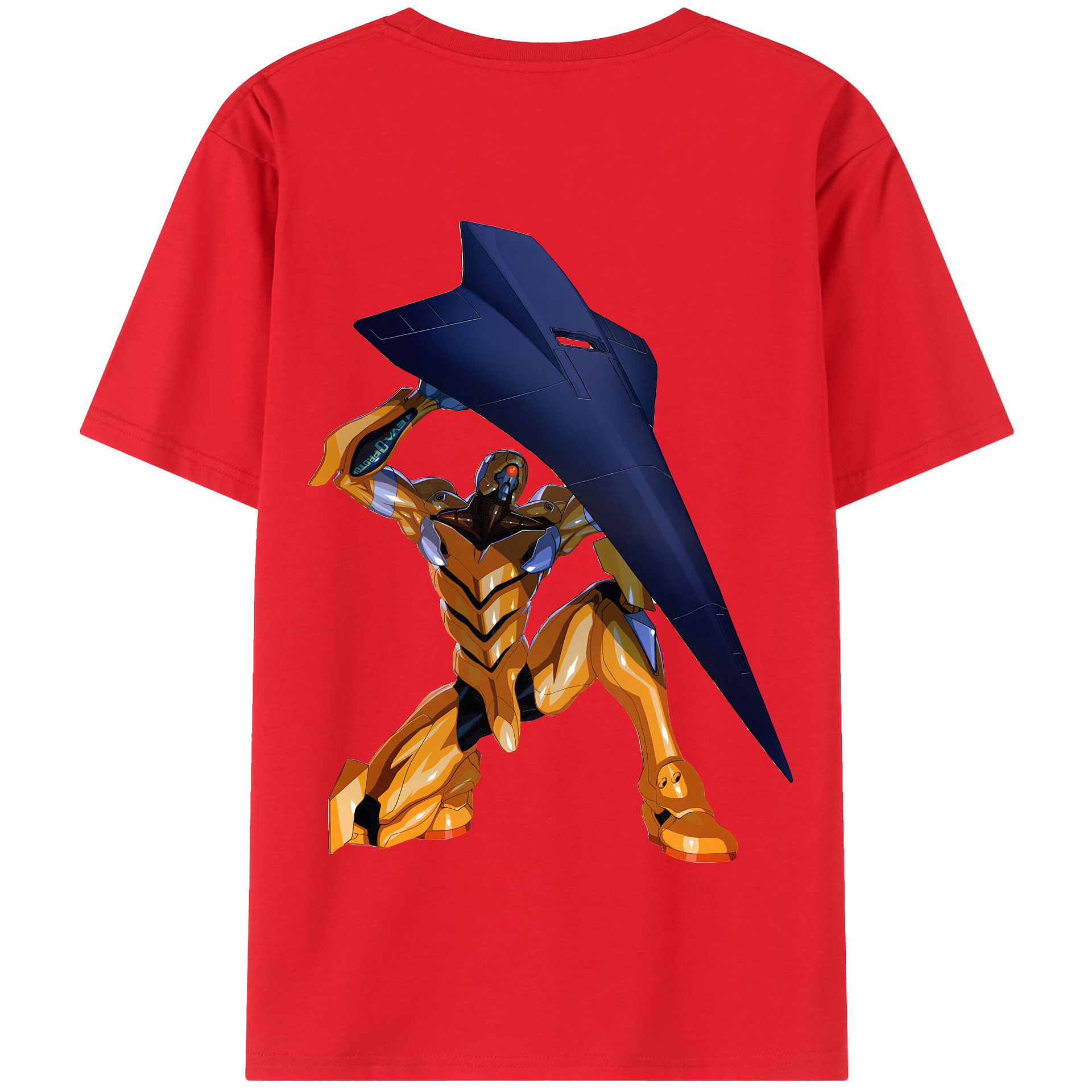 （画像用） EVA 新世紀エヴァンゲリオン 綿100％半袖Tシャツ（背面プリント）