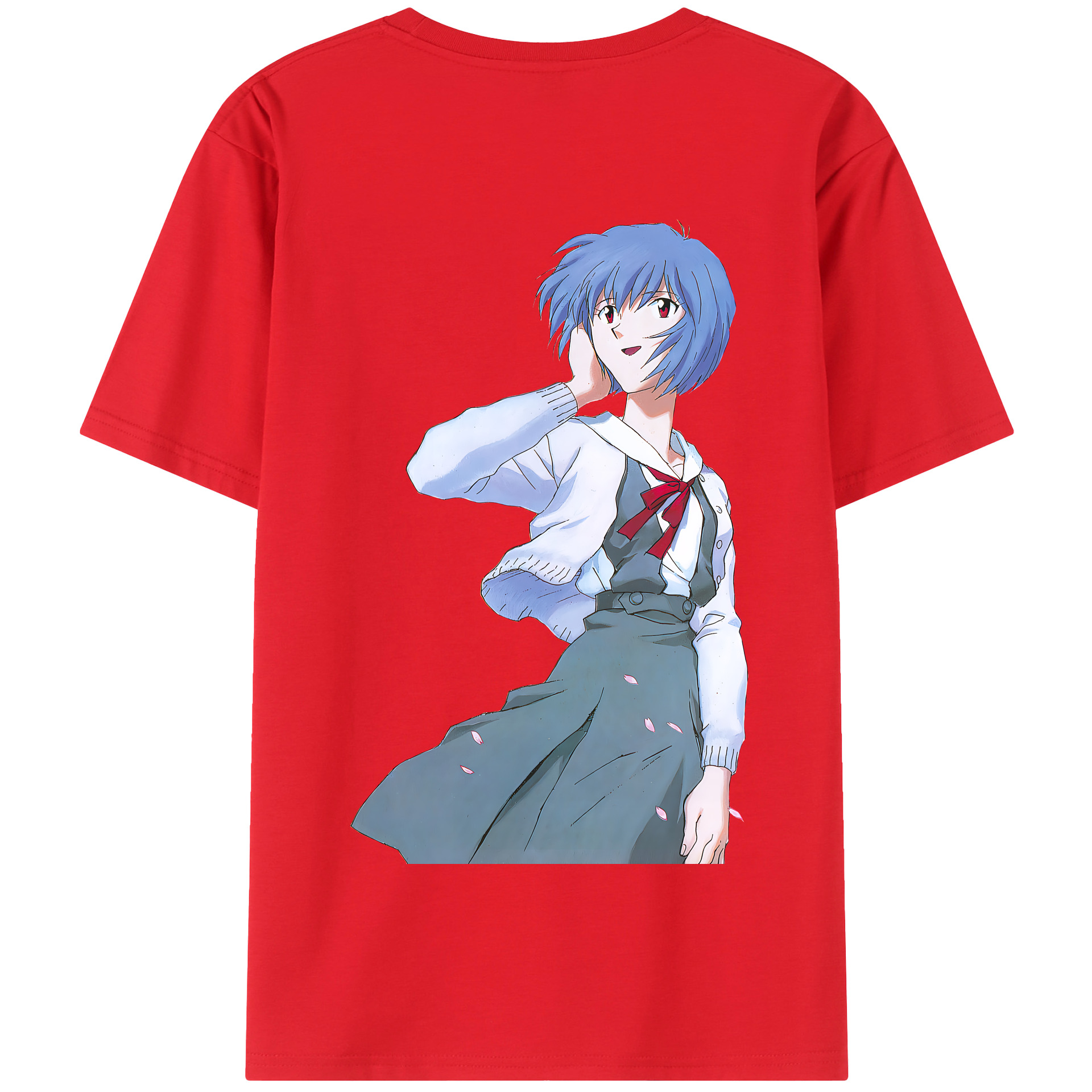 （画像用） EVA 新世紀エヴァンゲリオン 綿100％半袖Tシャツ（背面プリント）
