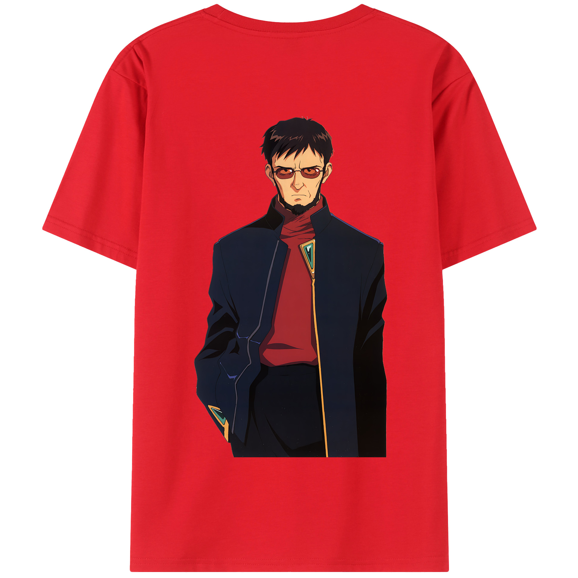 （画像用） EVA 新世紀エヴァンゲリオン 綿100％半袖Tシャツ（背面プリント）