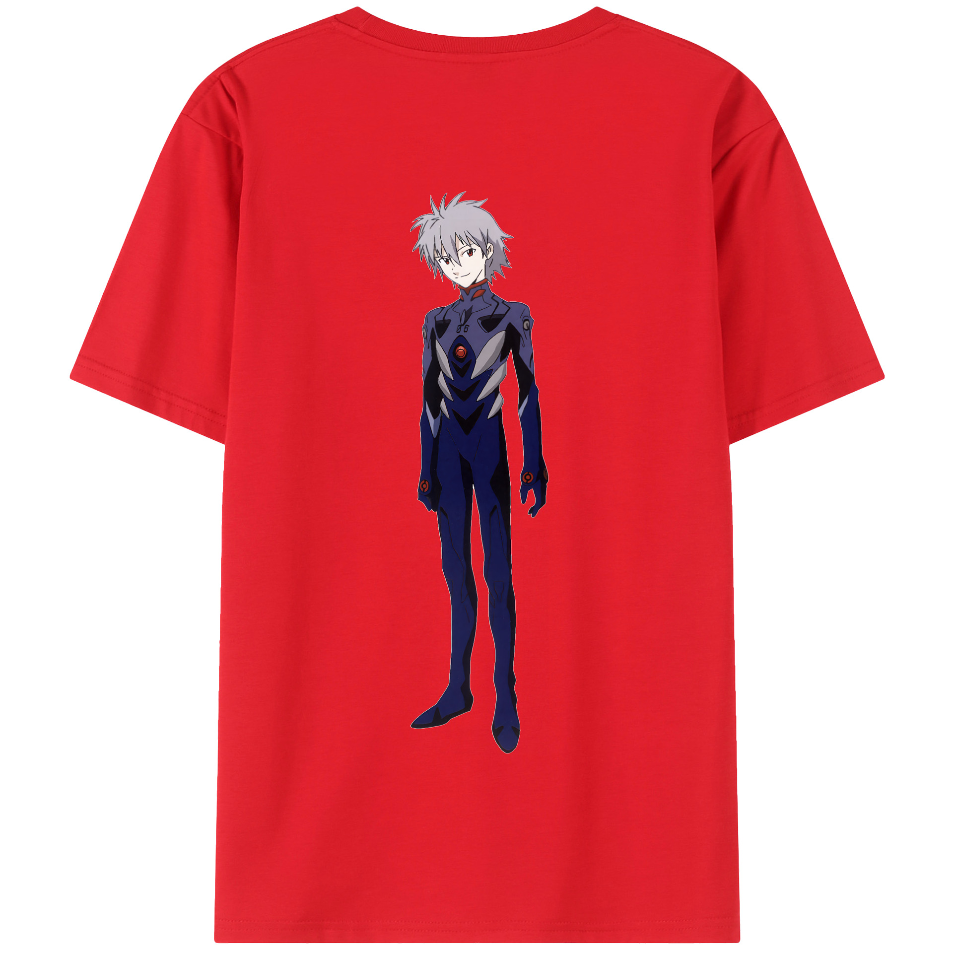 （画像用） EVA 新世紀エヴァンゲリオン 綿100％半袖Tシャツ（背面プリント）