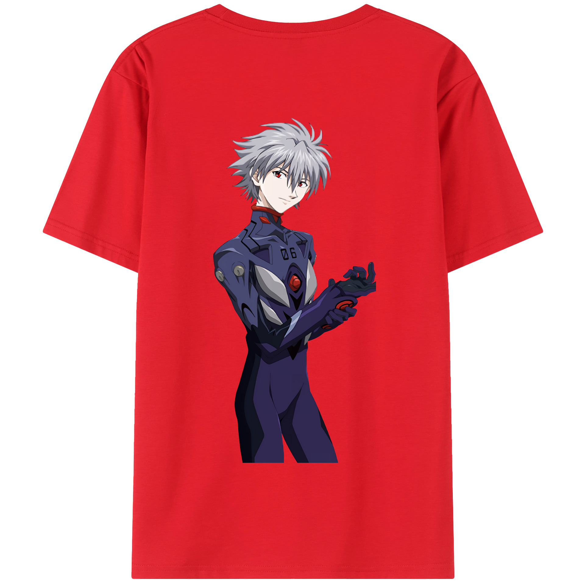 （画像用） EVA 新世紀エヴァンゲリオン 綿100％半袖Tシャツ（背面プリント）