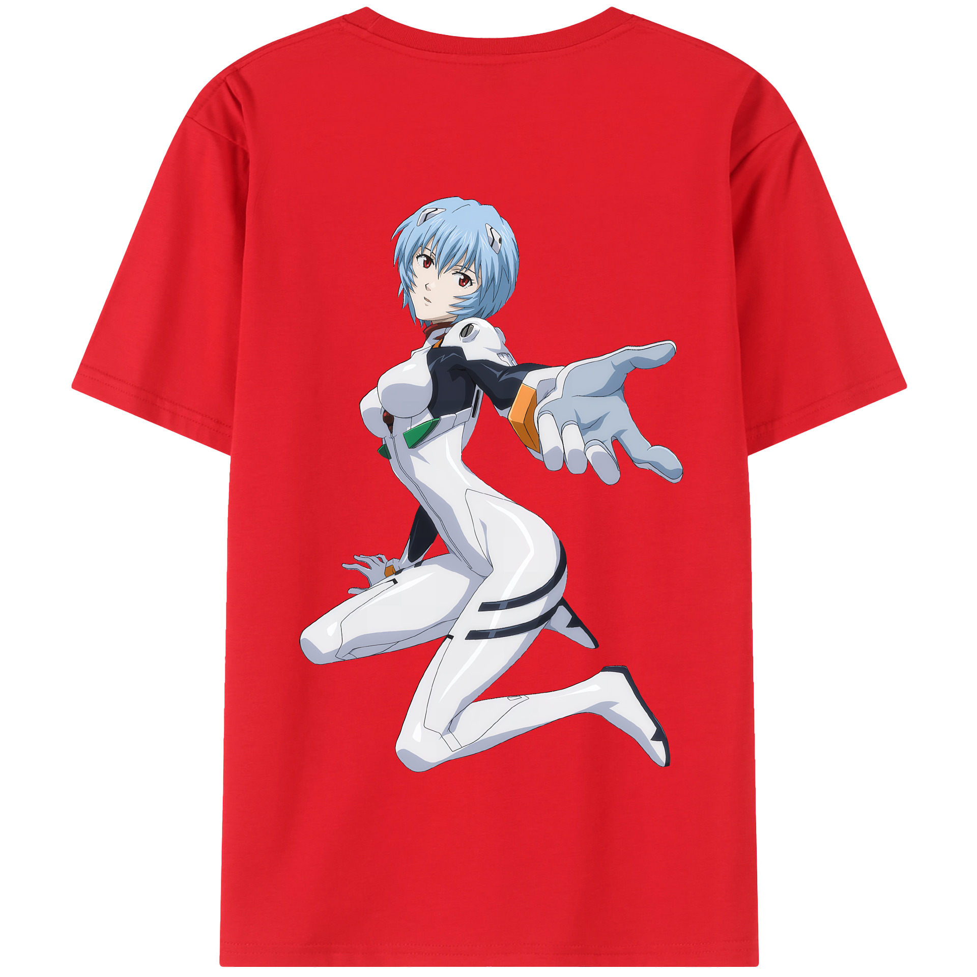 （画像用） EVA 新世紀エヴァンゲリオン 綿100％半袖Tシャツ（背面プリント）