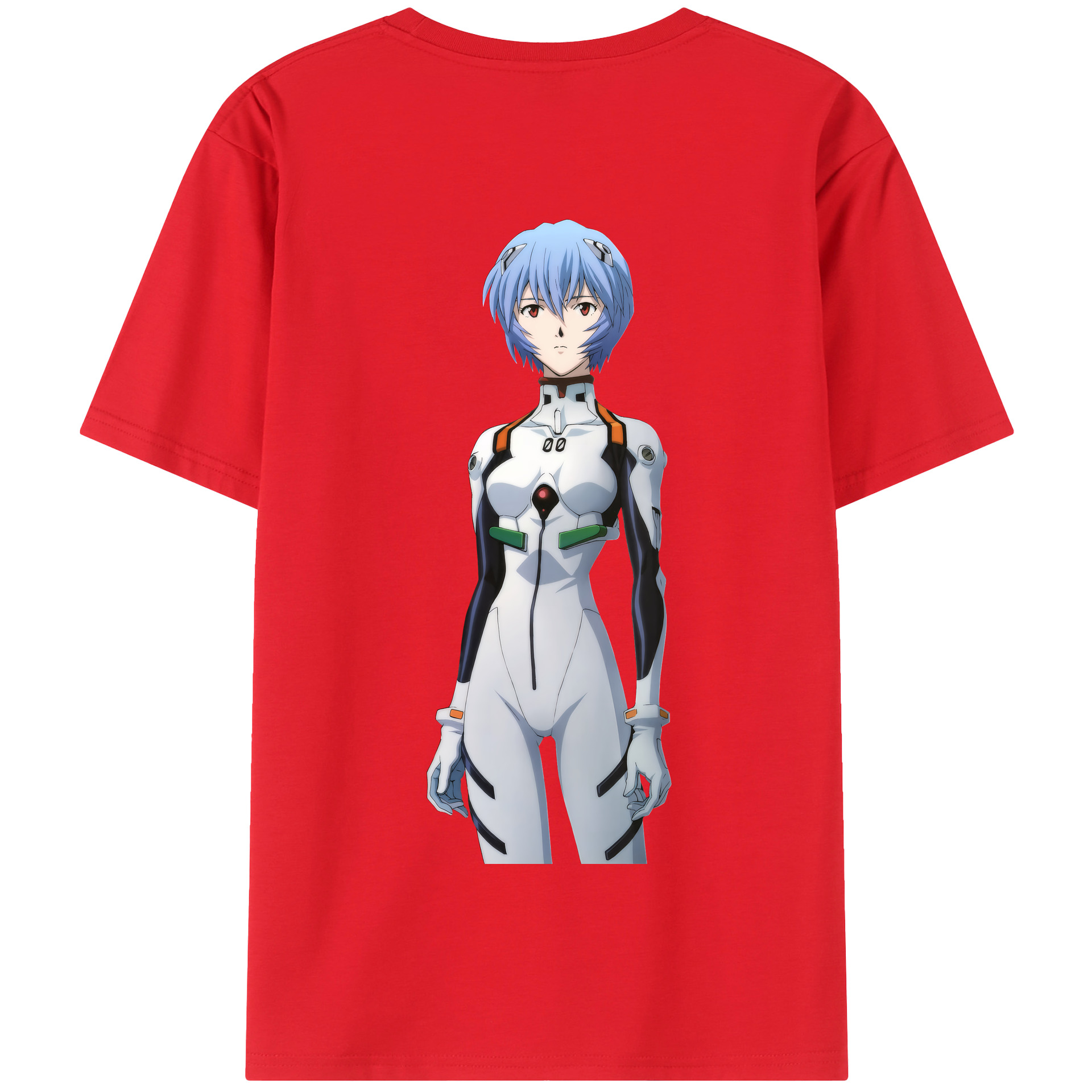 （画像用） EVA 新世紀エヴァンゲリオン 綿100％半袖Tシャツ（背面プリント）
