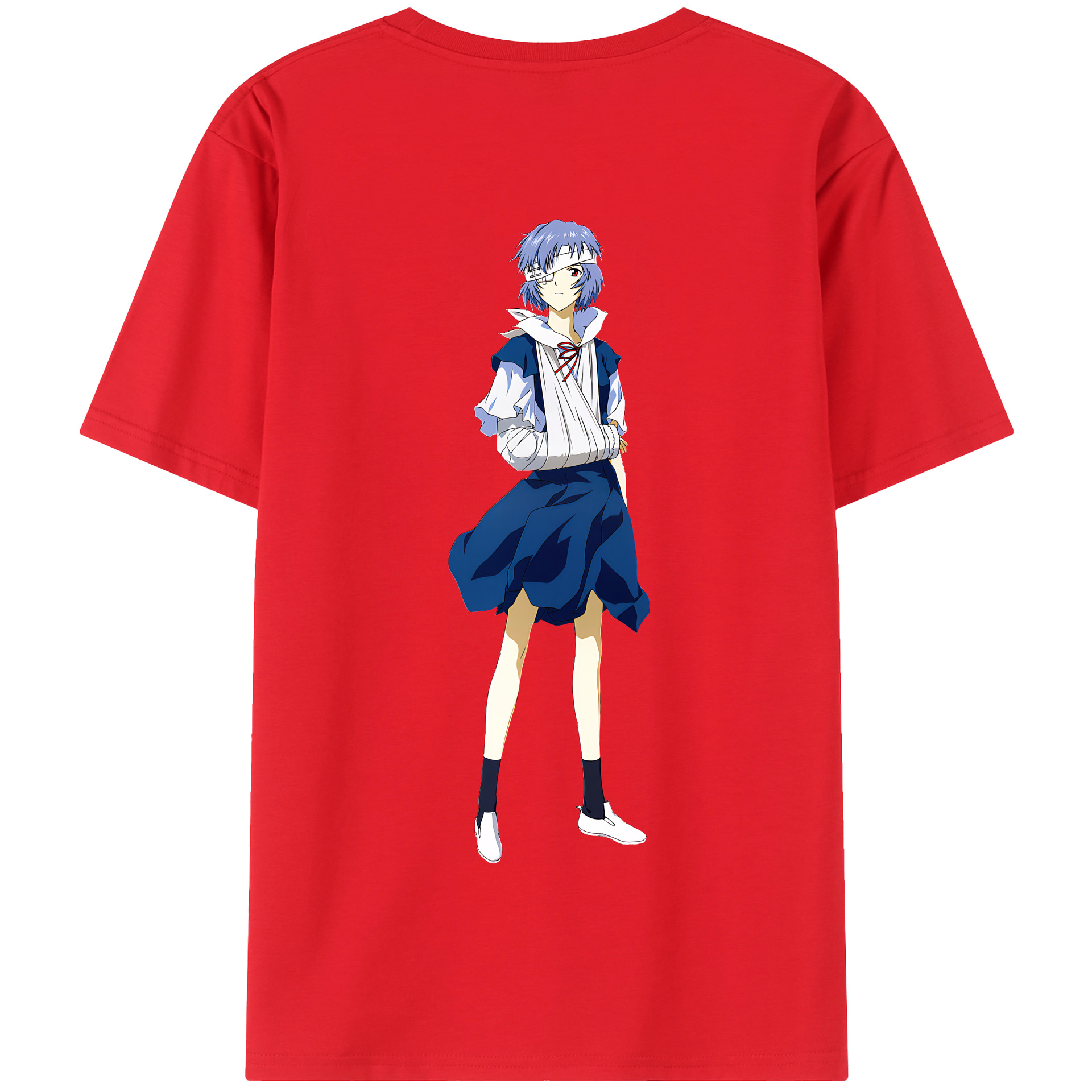 （画像用） EVA 新世紀エヴァンゲリオン 綿100％半袖Tシャツ（背面プリント）