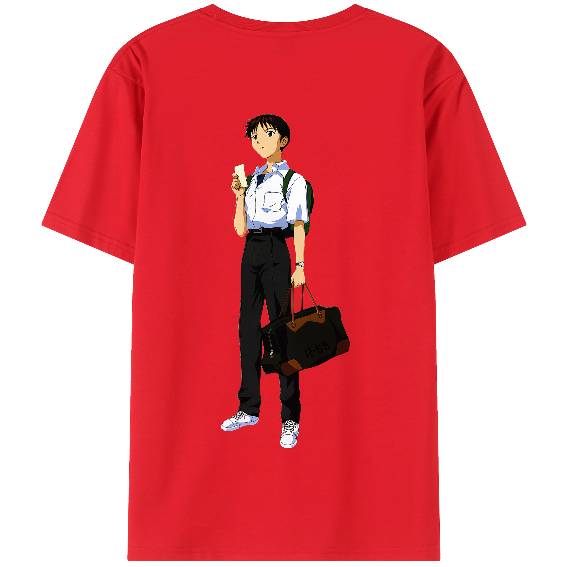 （画像用） EVA 新世紀エヴァンゲリオン 綿100％半袖Tシャツ（背面プリント）