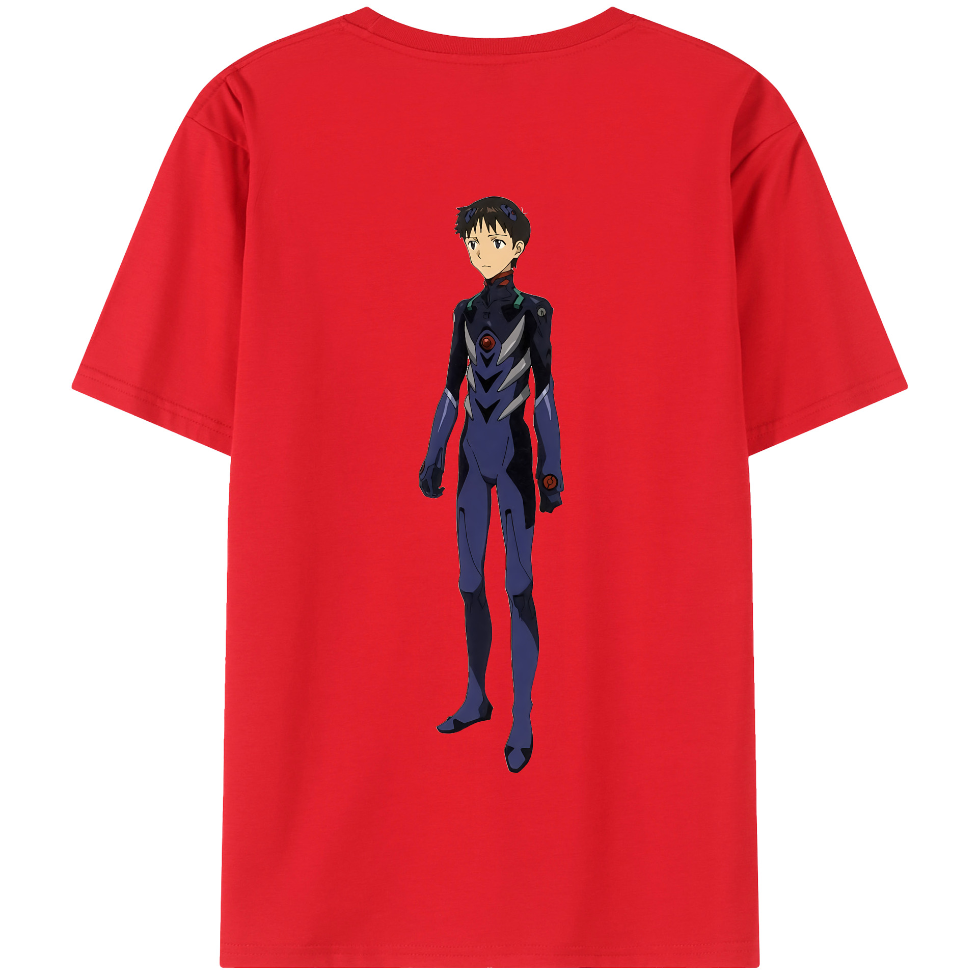 （画像用） EVA 新世紀エヴァンゲリオン 綿100％半袖Tシャツ（背面プリント）