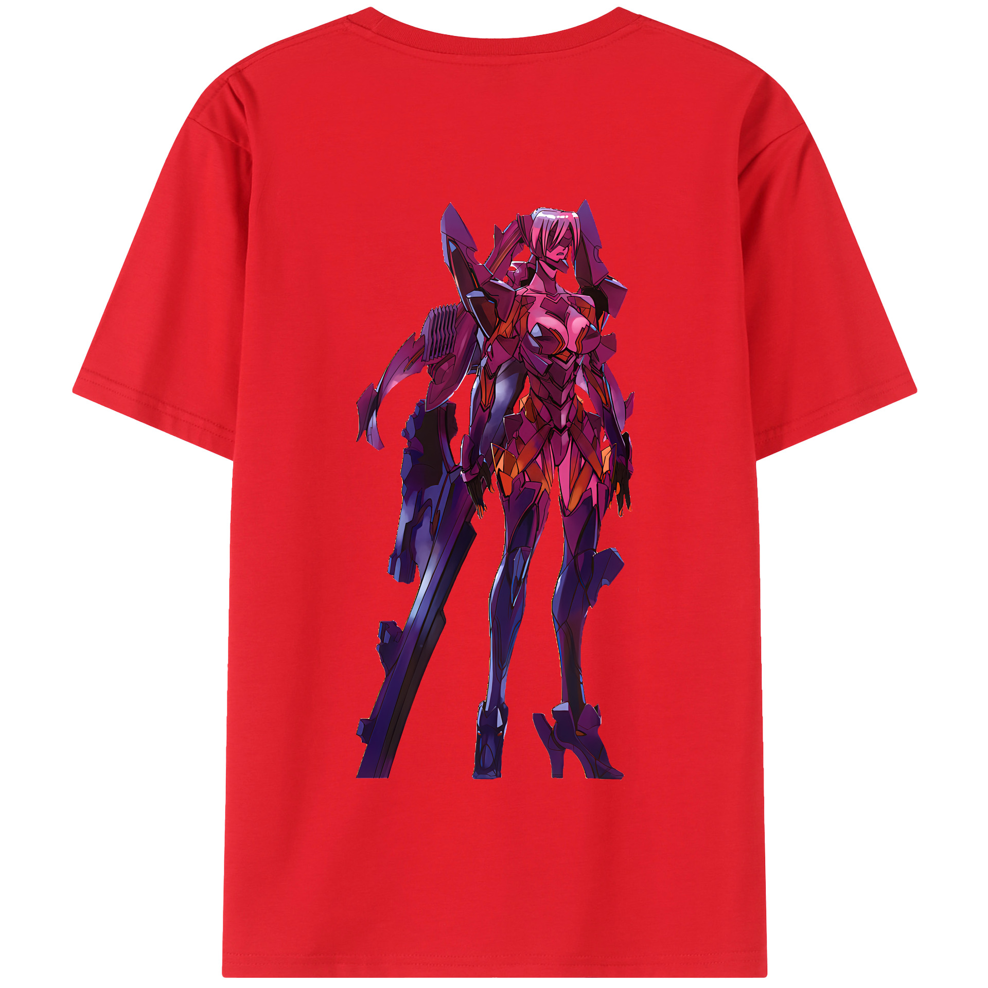 （画像用） EVA 新世紀エヴァンゲリオン 綿100％半袖Tシャツ（背面プリント）