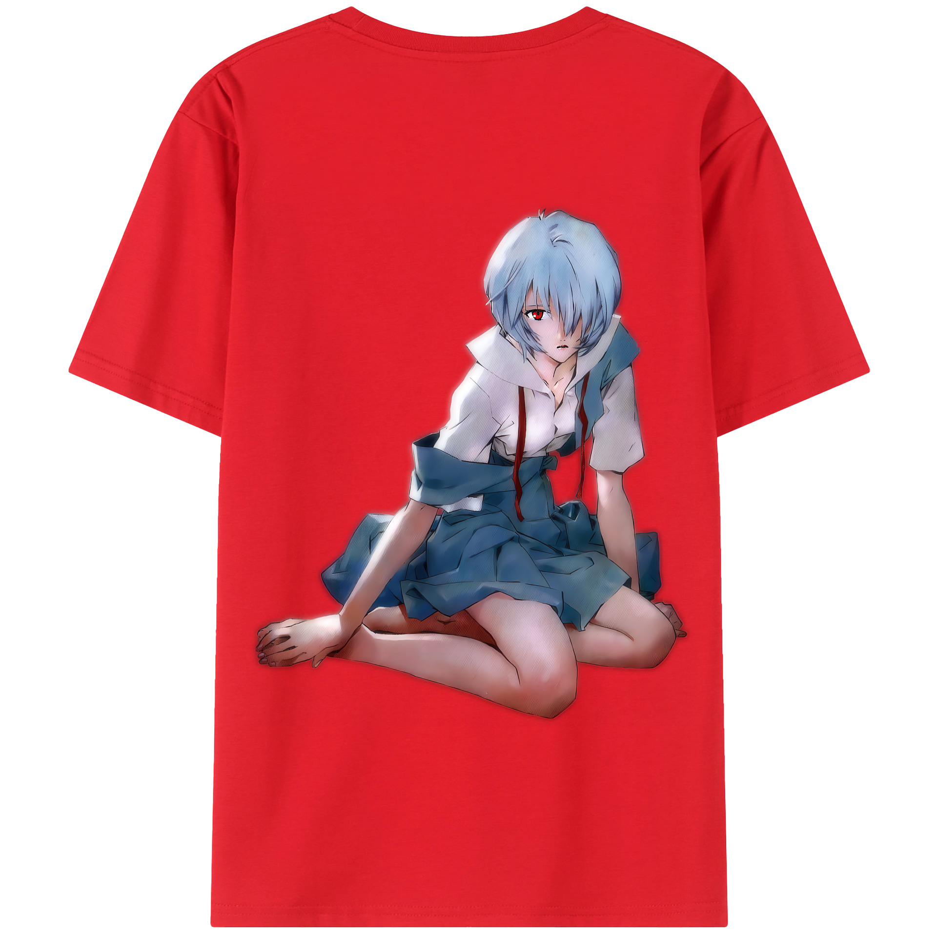 （画像用） EVA 新世紀エヴァンゲリオン 綿100％半袖Tシャツ（背面プリント）