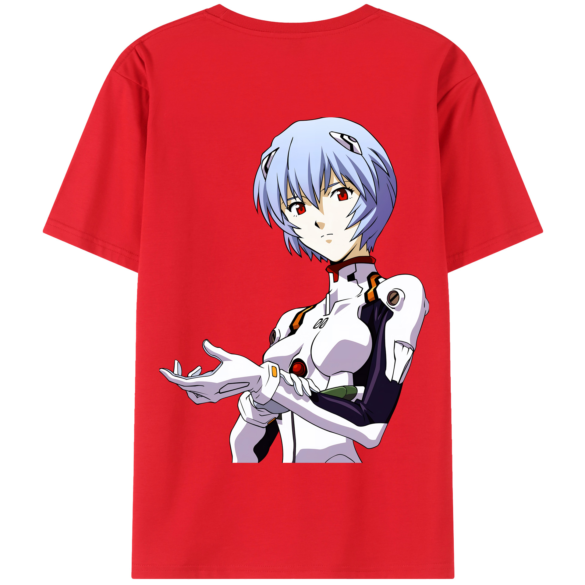 （画像用） EVA 新世紀エヴァンゲリオン 綿100％半袖Tシャツ（背面プリント）