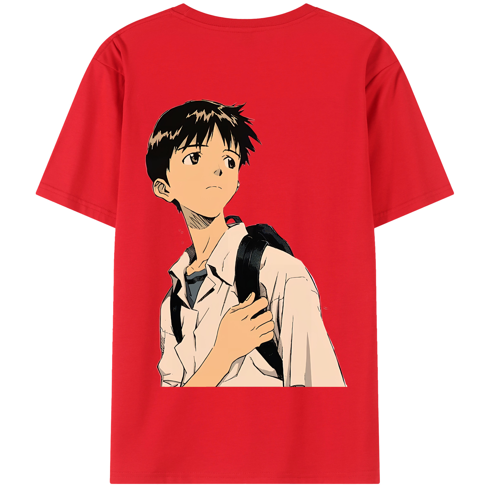 （画像用） EVA 新世紀エヴァンゲリオン 綿100％半袖Tシャツ（背面プリント）