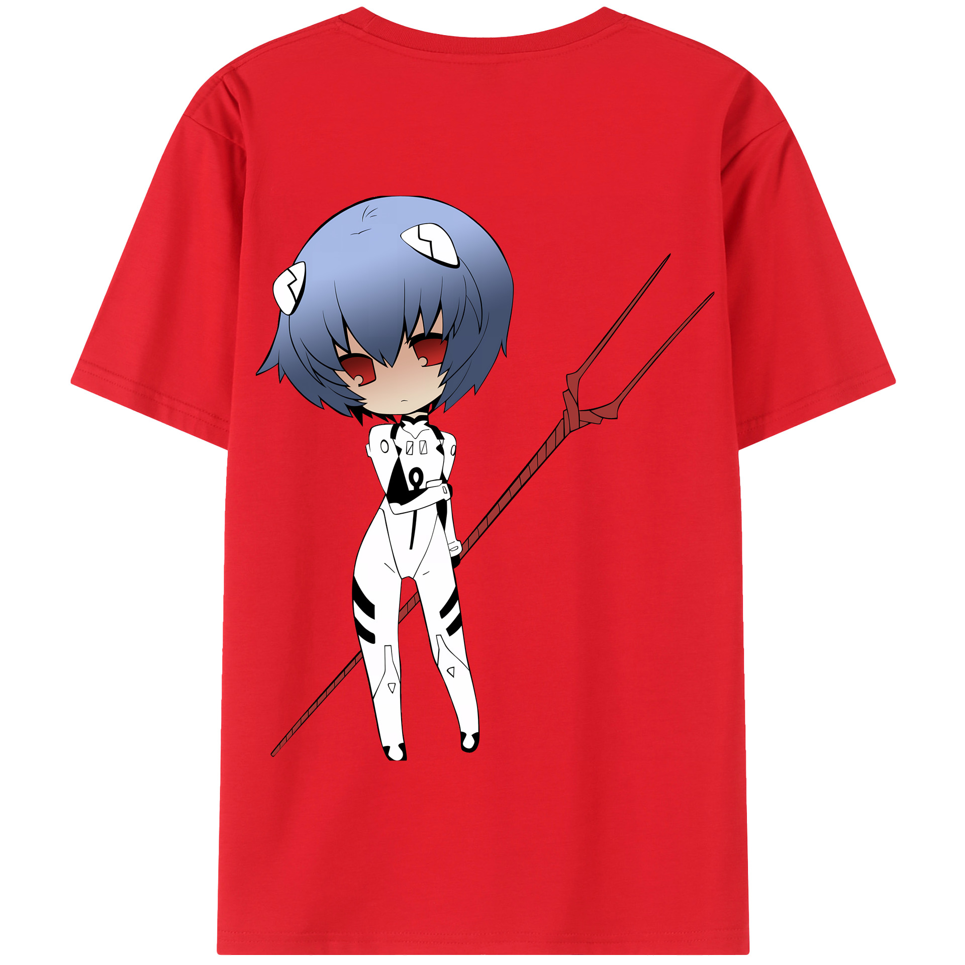 （画像用） EVA 新世紀エヴァンゲリオン 綿100％半袖Tシャツ（背面プリント）