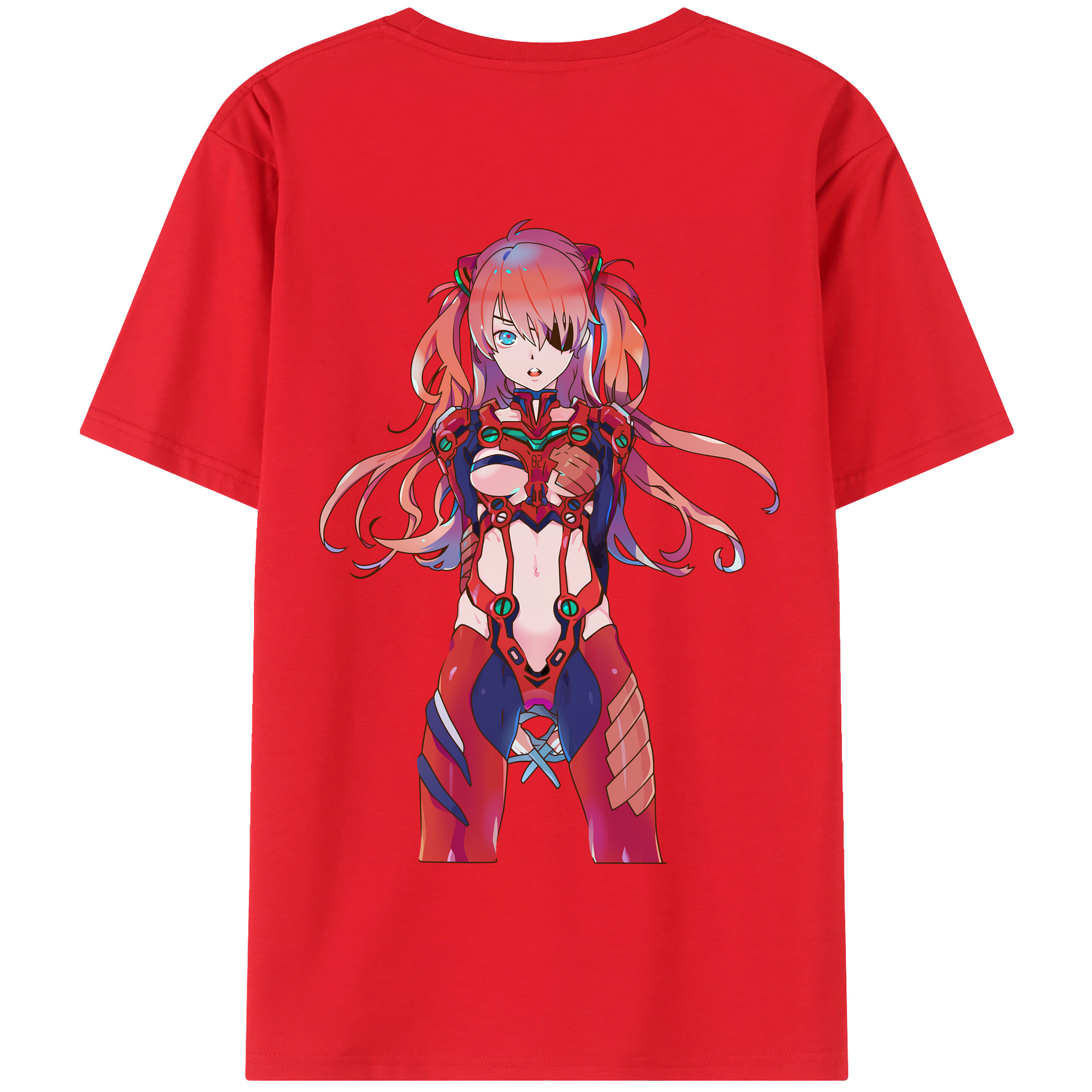 （画像用） EVA 新世紀エヴァンゲリオン 綿100％半袖Tシャツ（背面プリント）