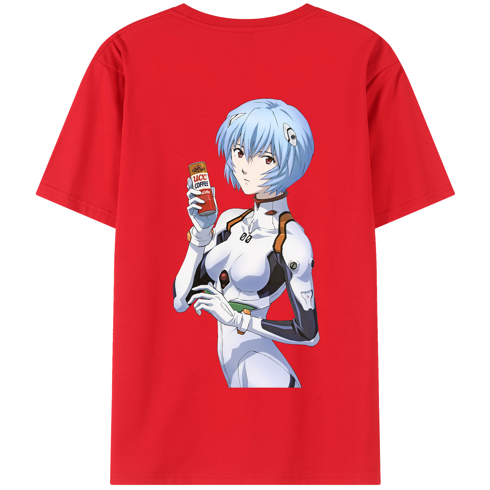 （画像用） EVA 新世紀エヴァンゲリオン 綿100％半袖Tシャツ（背面プリント）