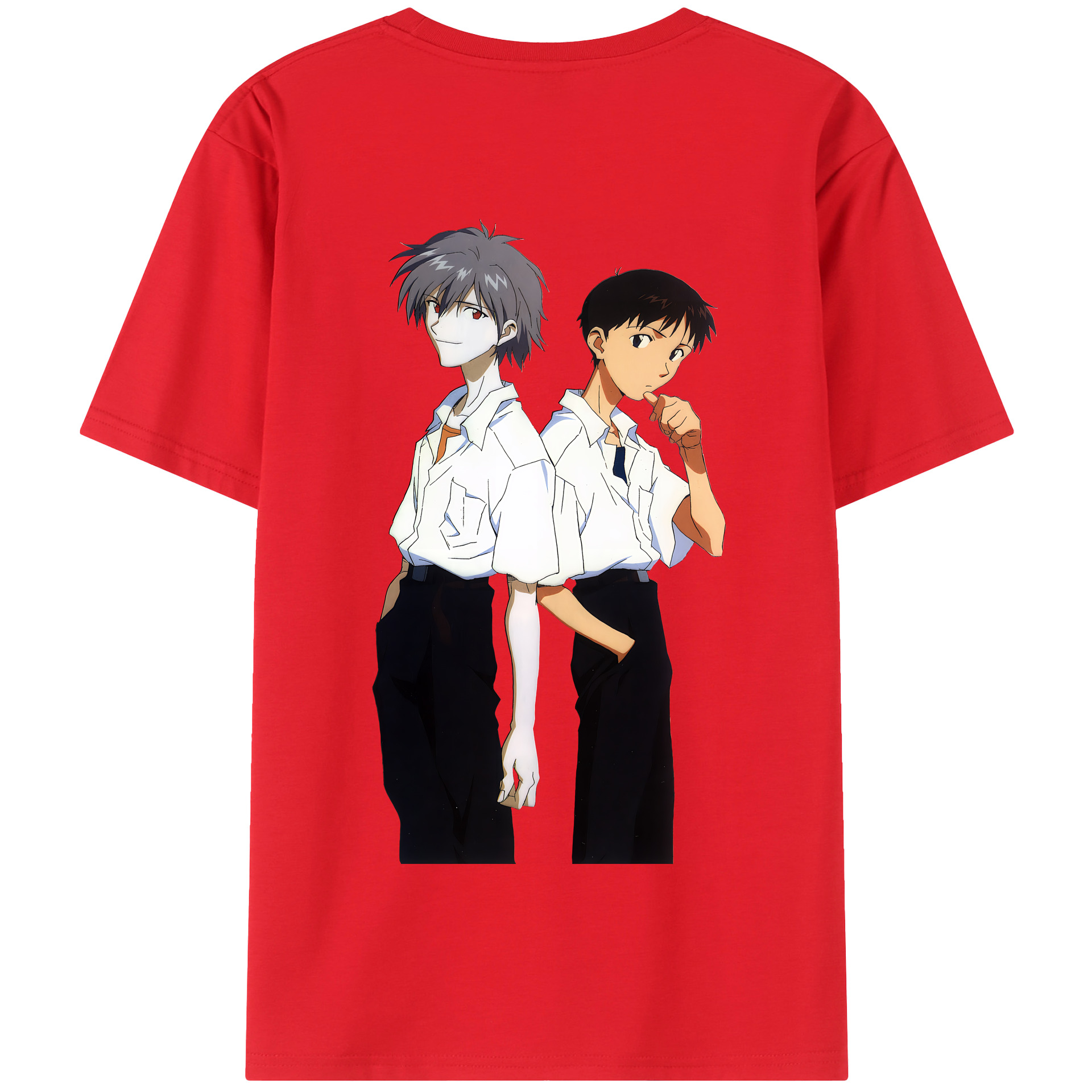 （画像用） EVA 新世紀エヴァンゲリオン 綿100％半袖Tシャツ（背面プリント）