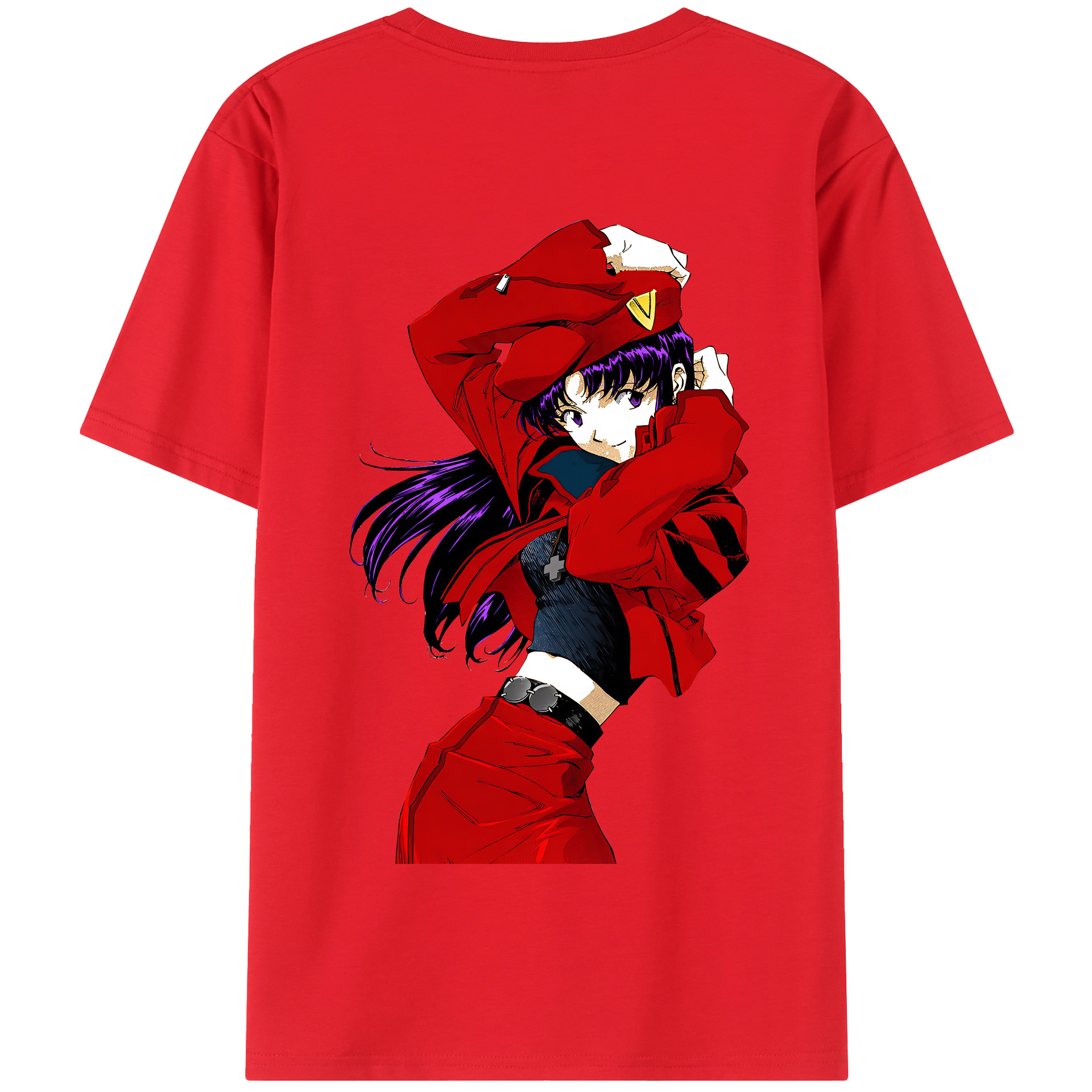 （画像用） EVA 新世紀エヴァンゲリオン 綿100％半袖Tシャツ（背面プリント）