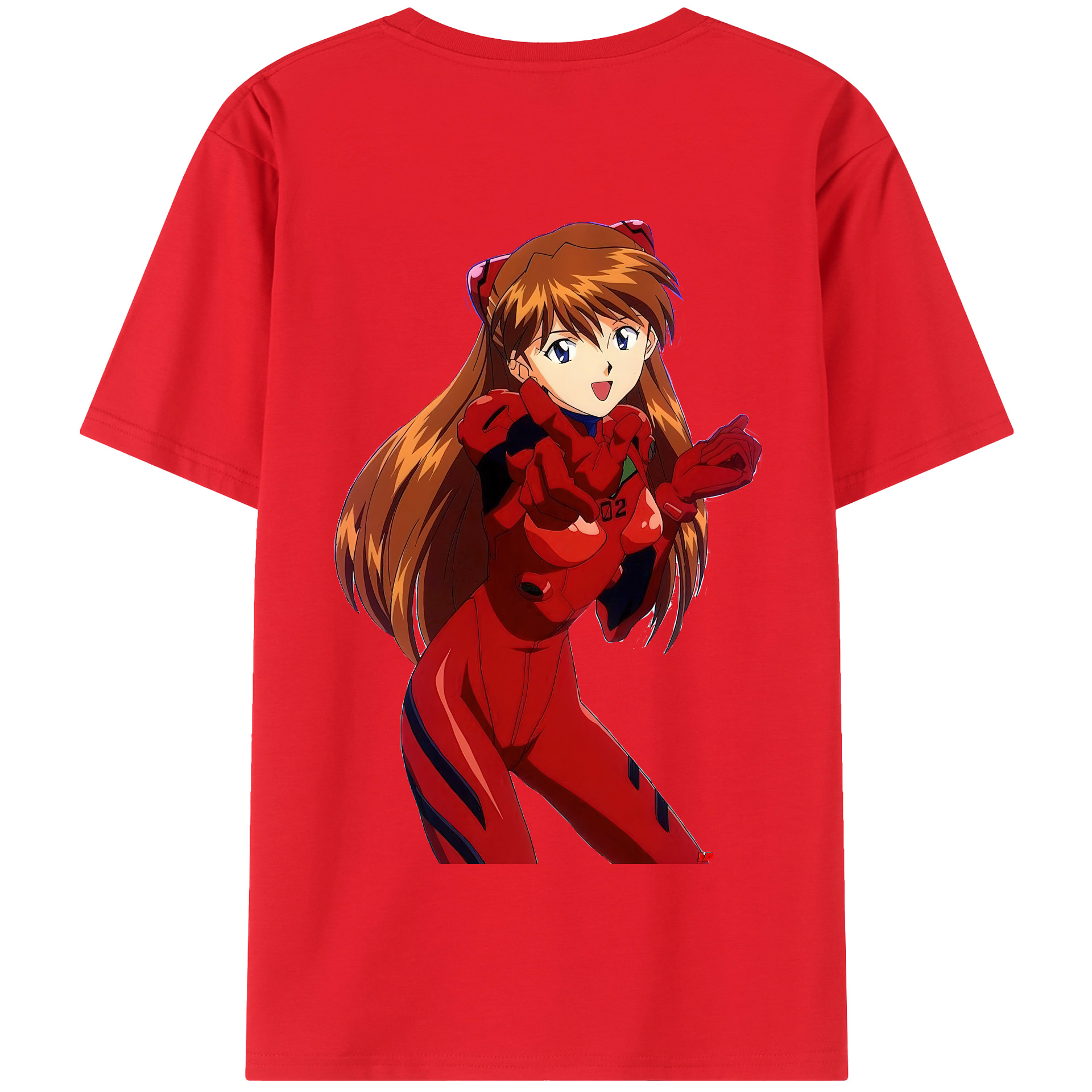 （画像用） EVA 新世紀エヴァンゲリオン 綿100％半袖Tシャツ（背面プリント）