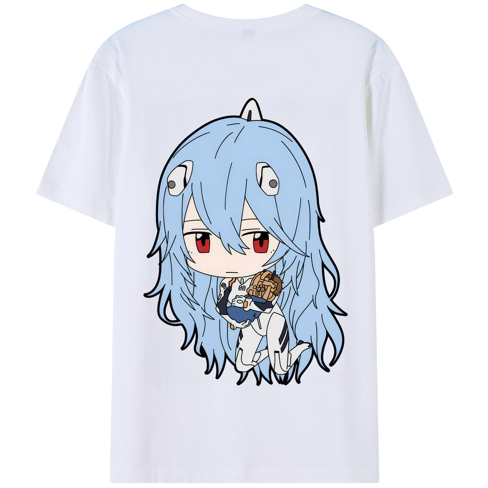 （画像用） EVA 新世紀エヴァンゲリオン 綿100％半袖Tシャツ（背面プリント）