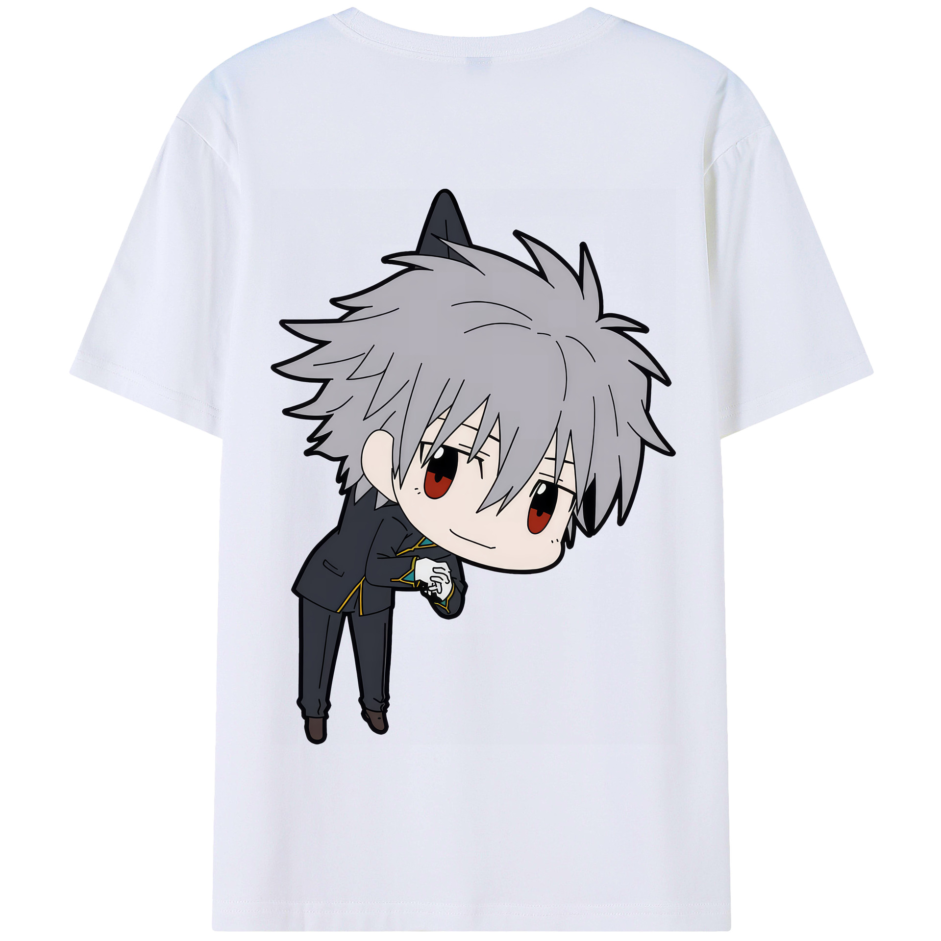 （画像用） EVA 新世紀エヴァンゲリオン 綿100％半袖Tシャツ（背面プリント）