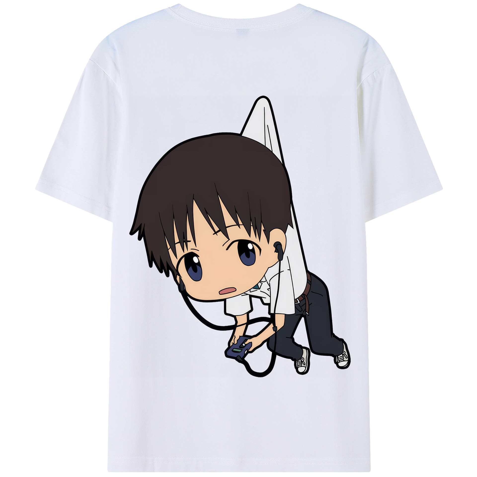 （画像用） EVA 新世紀エヴァンゲリオン 綿100％半袖Tシャツ（背面プリント）