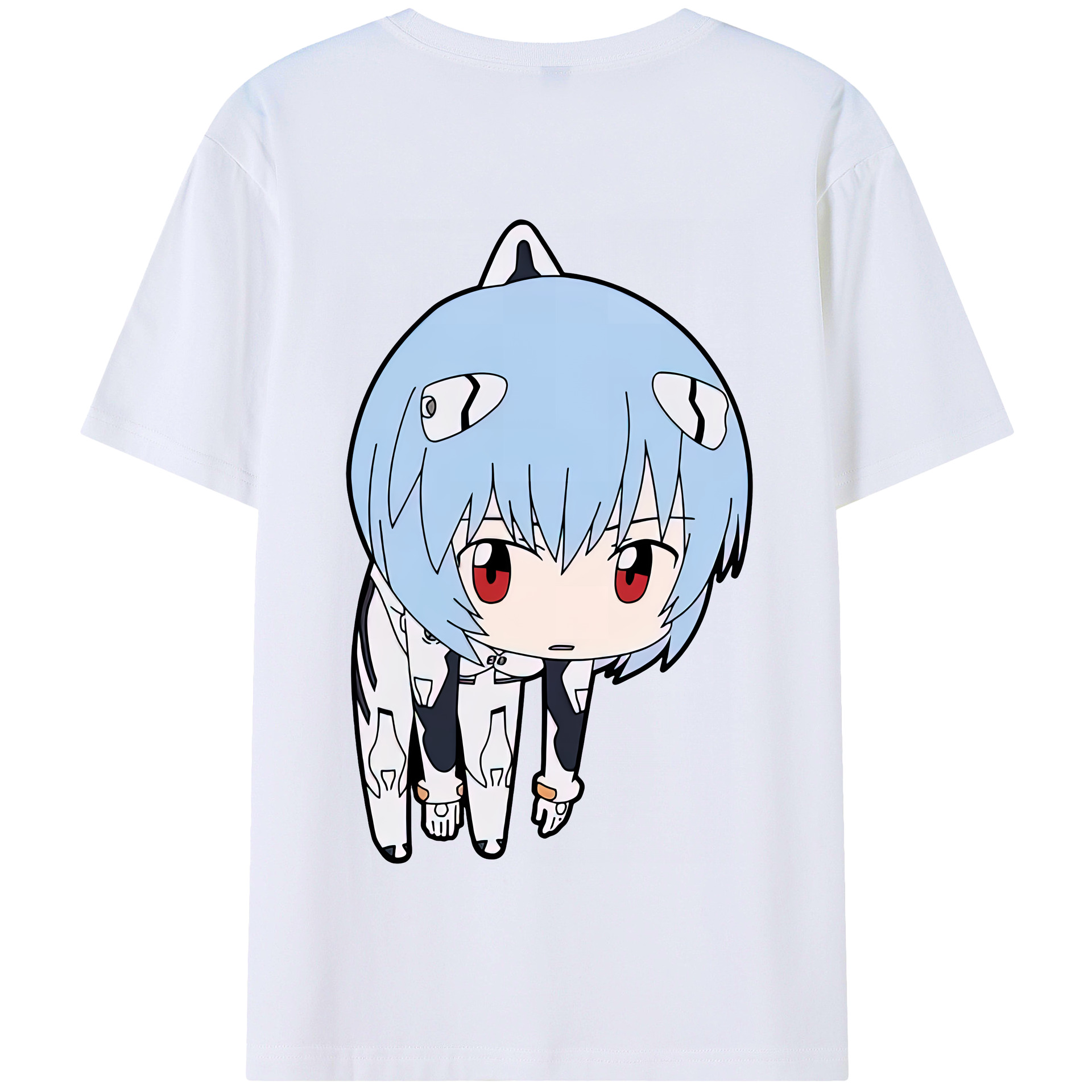 （画像用） EVA 新世紀エヴァンゲリオン 綿100％半袖Tシャツ（背面プリント）
