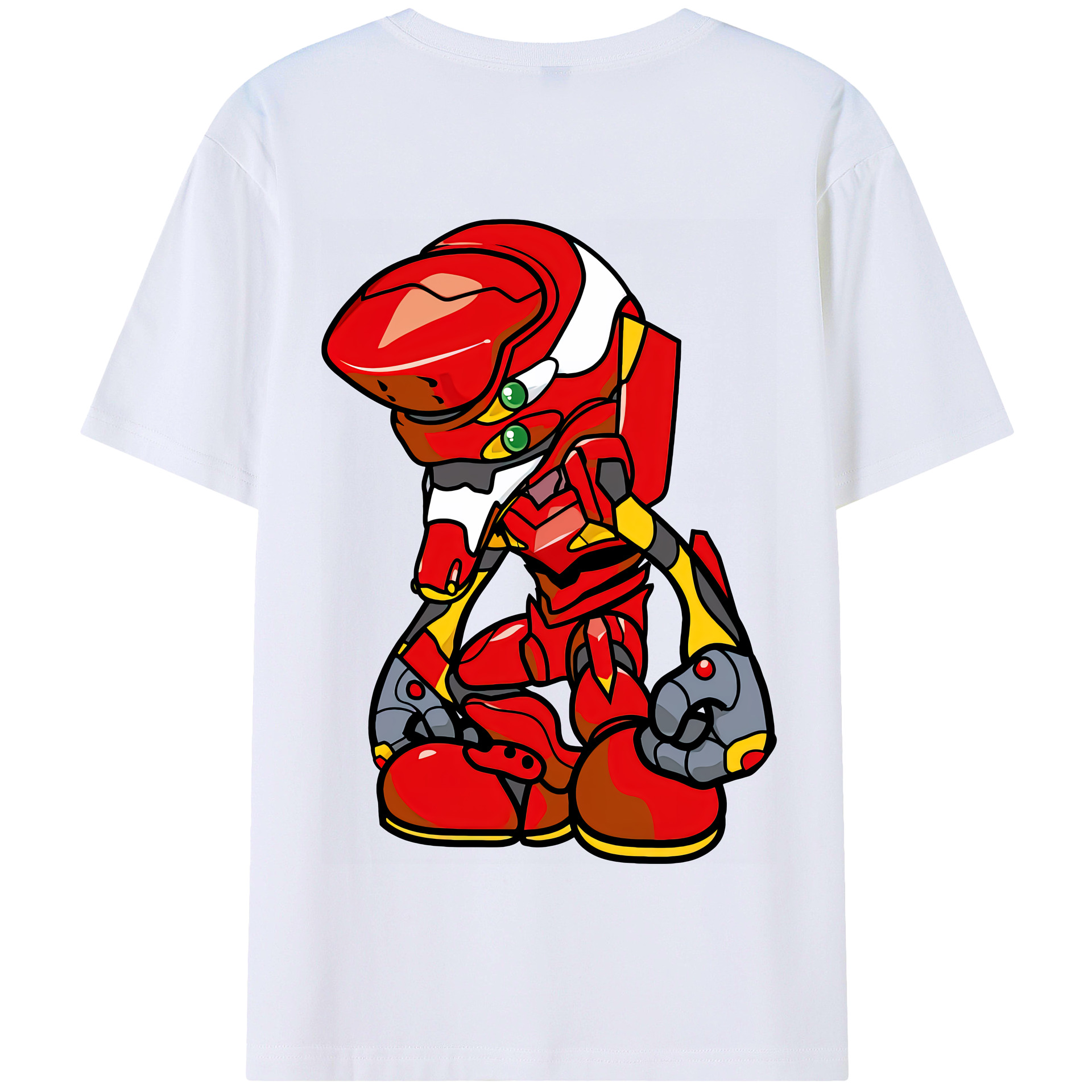 （画像用） EVA 新世紀エヴァンゲリオン 綿100％半袖Tシャツ（背面プリント）