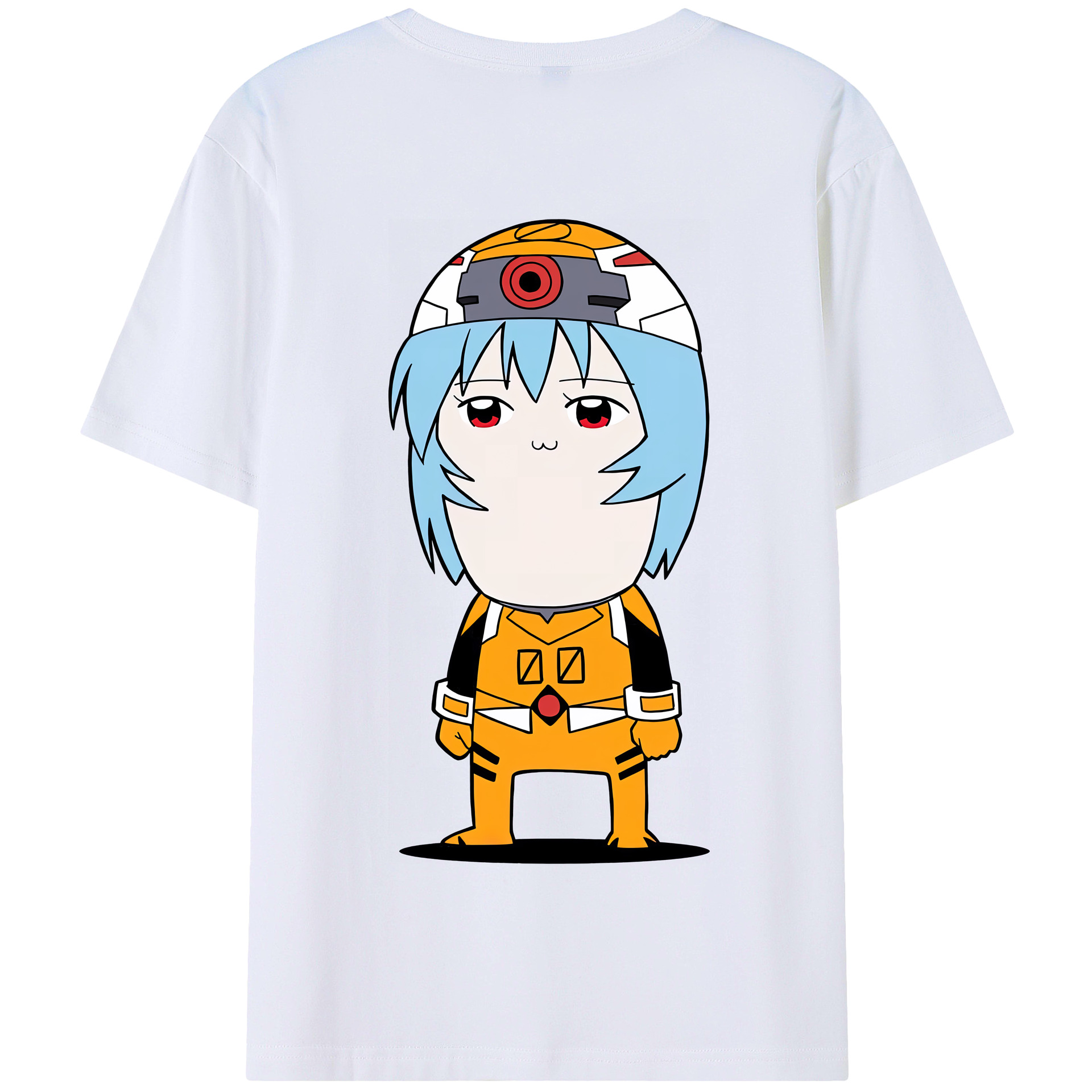 （画像用） EVA 新世紀エヴァンゲリオン 綿100％半袖Tシャツ（背面プリント）