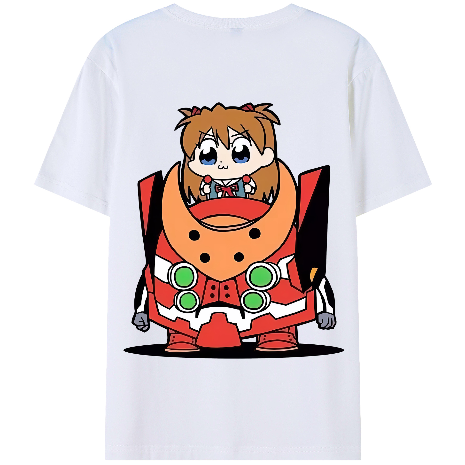 （画像用） EVA 新世紀エヴァンゲリオン 綿100％半袖Tシャツ（背面プリント）
