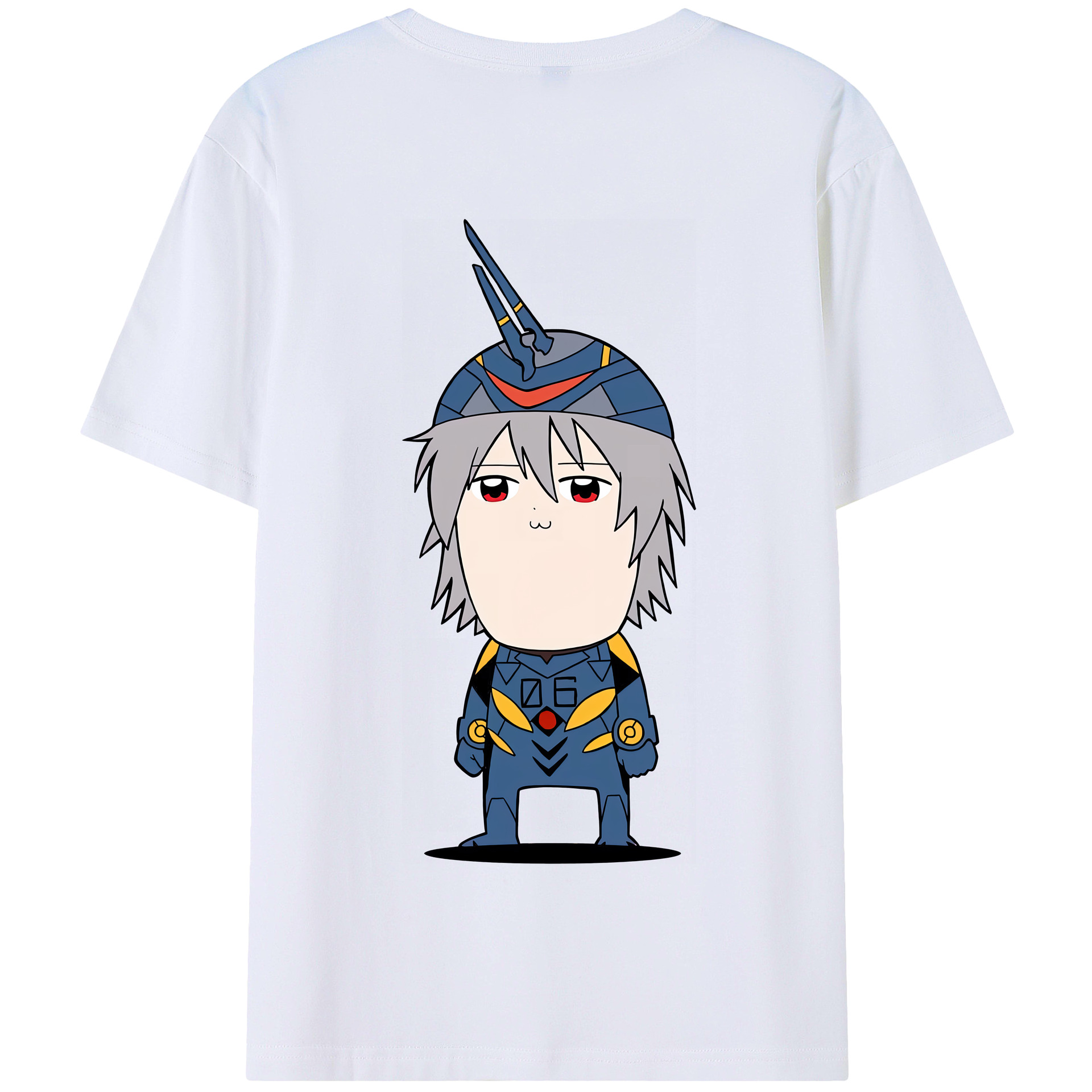 （画像用） EVA 新世紀エヴァンゲリオン 綿100％半袖Tシャツ（背面プリント）