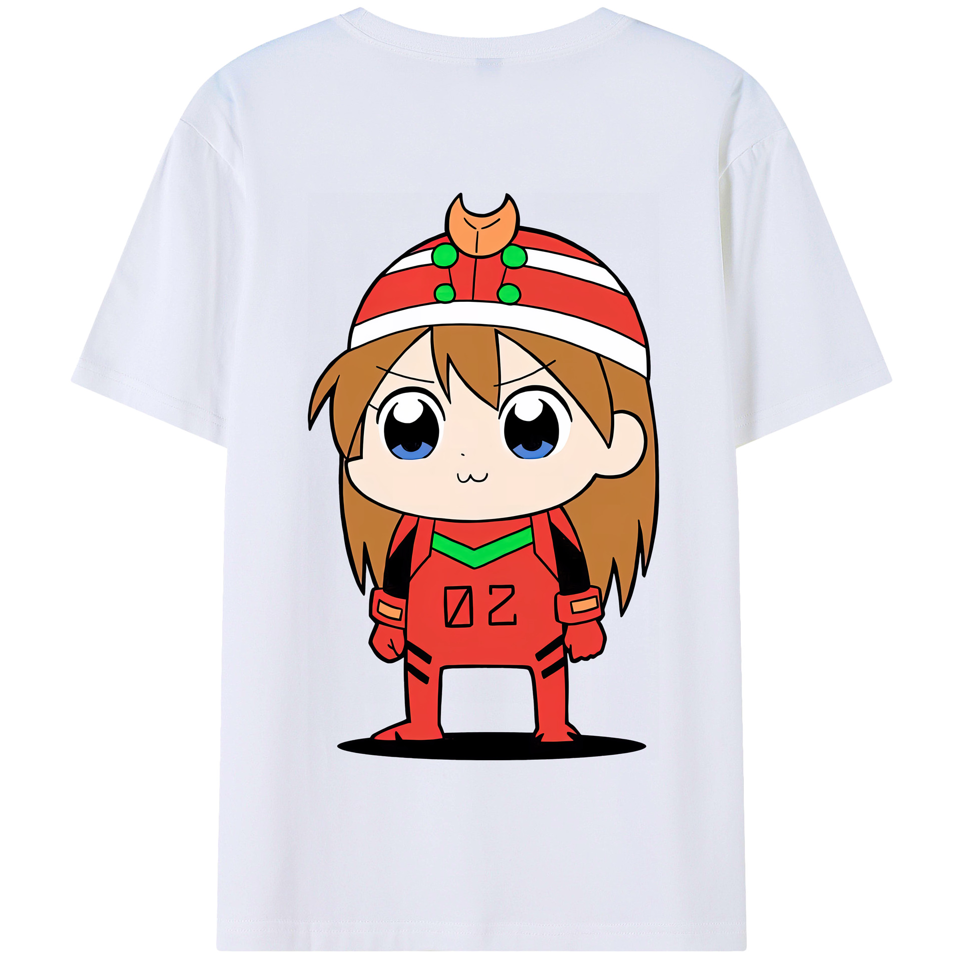 （画像用） EVA 新世紀エヴァンゲリオン 綿100％半袖Tシャツ（背面プリント）