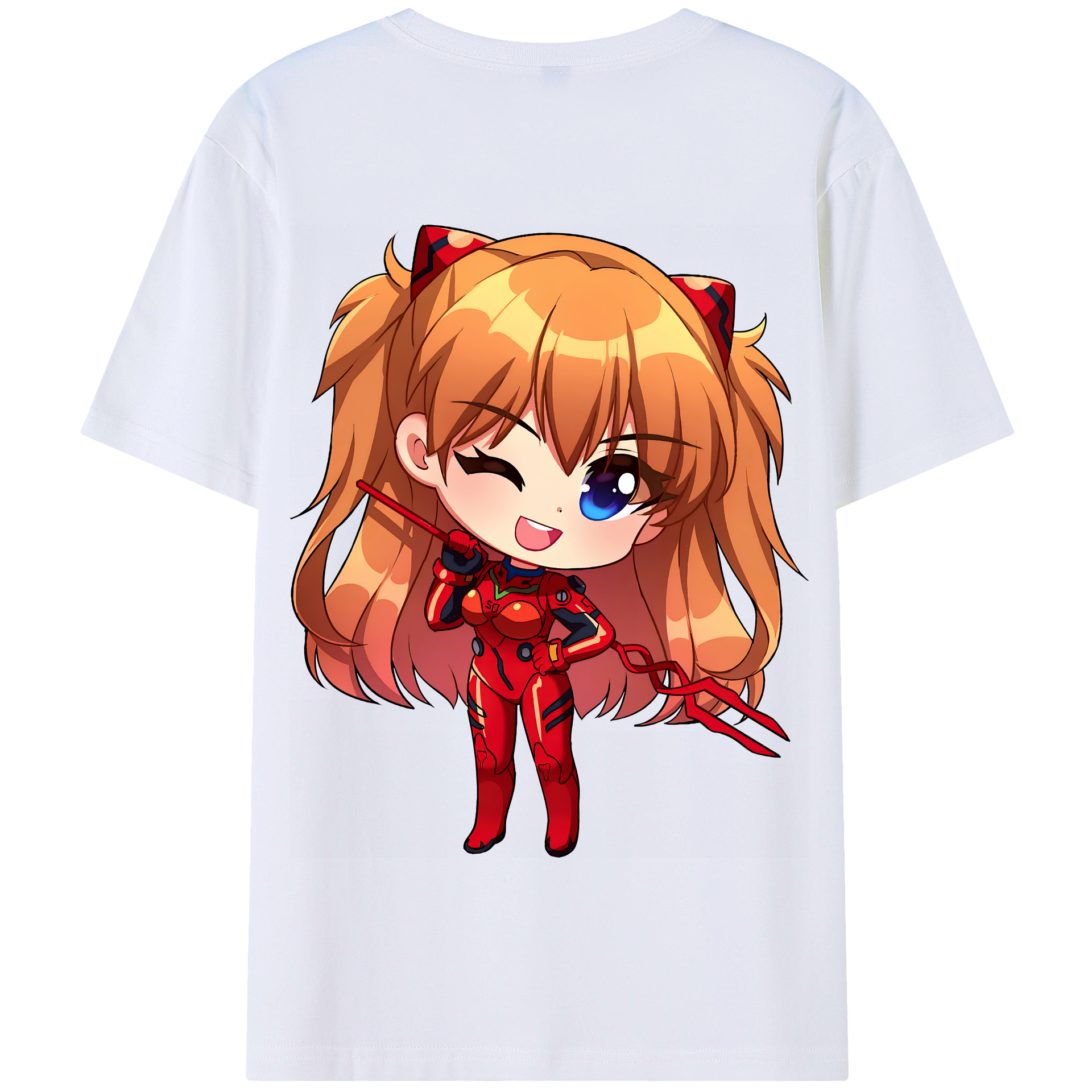 （画像用） EVA 新世紀エヴァンゲリオン 綿100％半袖Tシャツ（背面プリント）