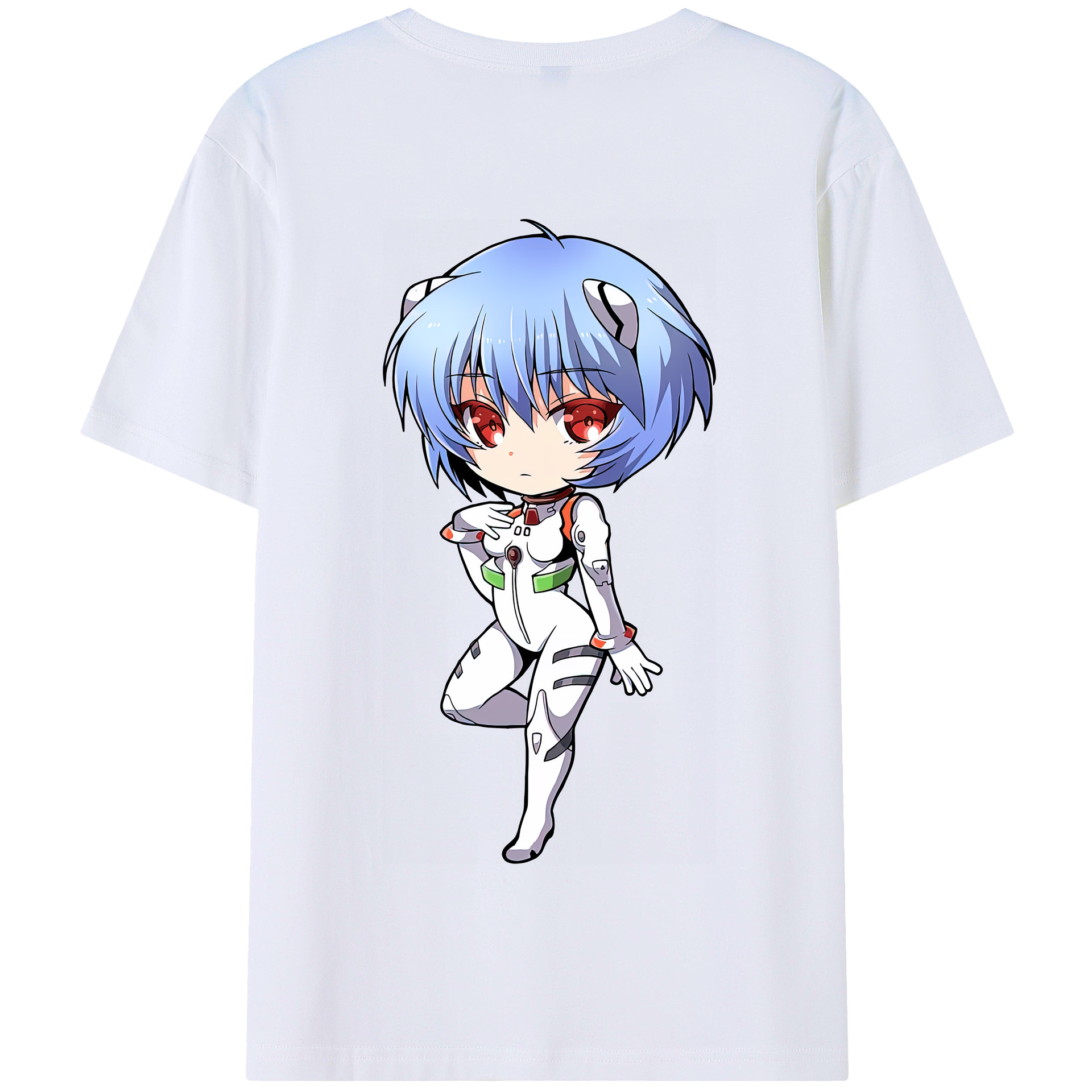 （画像用） EVA 新世紀エヴァンゲリオン 綿100％半袖Tシャツ（背面プリント）