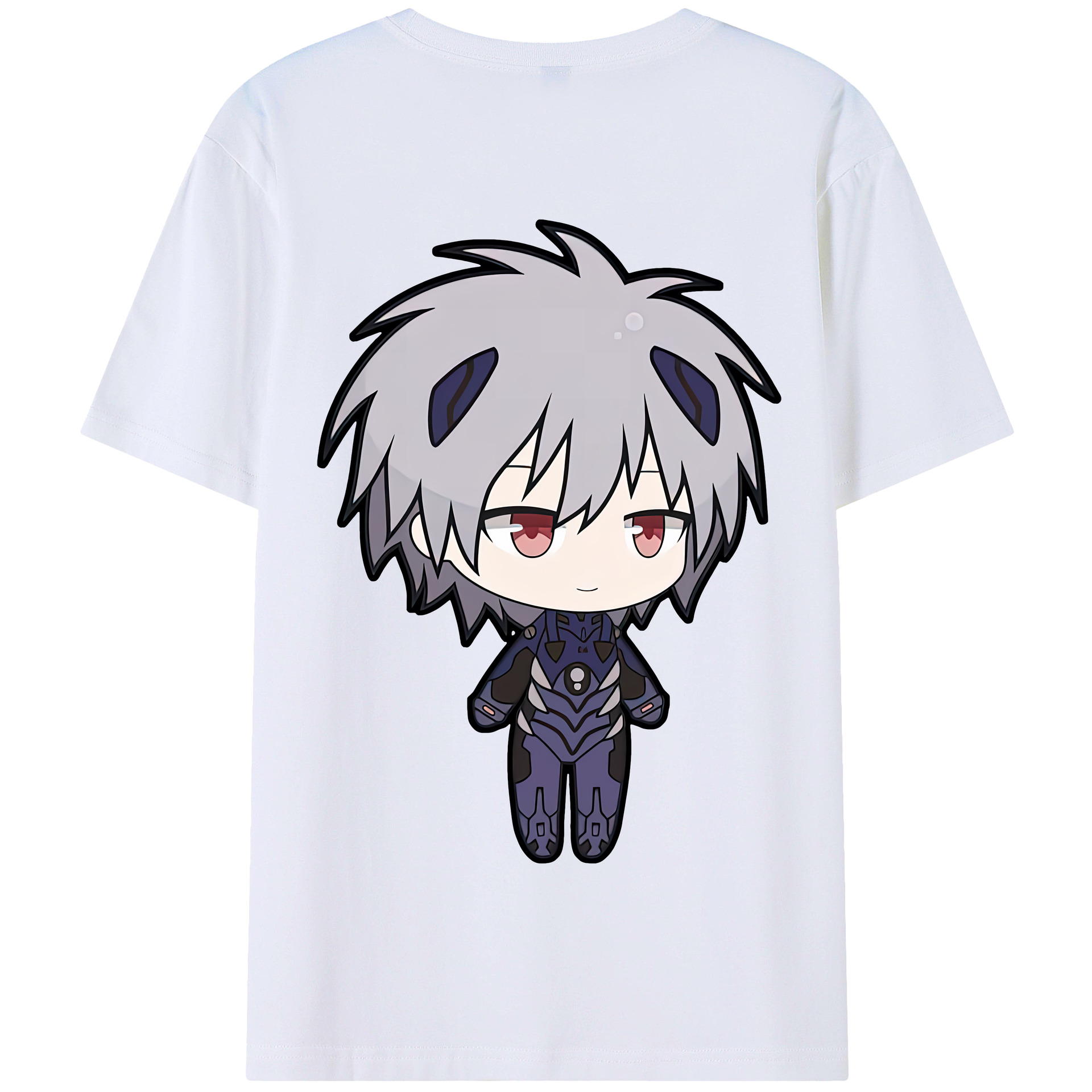 （画像用） EVA 新世紀エヴァンゲリオン 綿100％半袖Tシャツ（背面プリント）