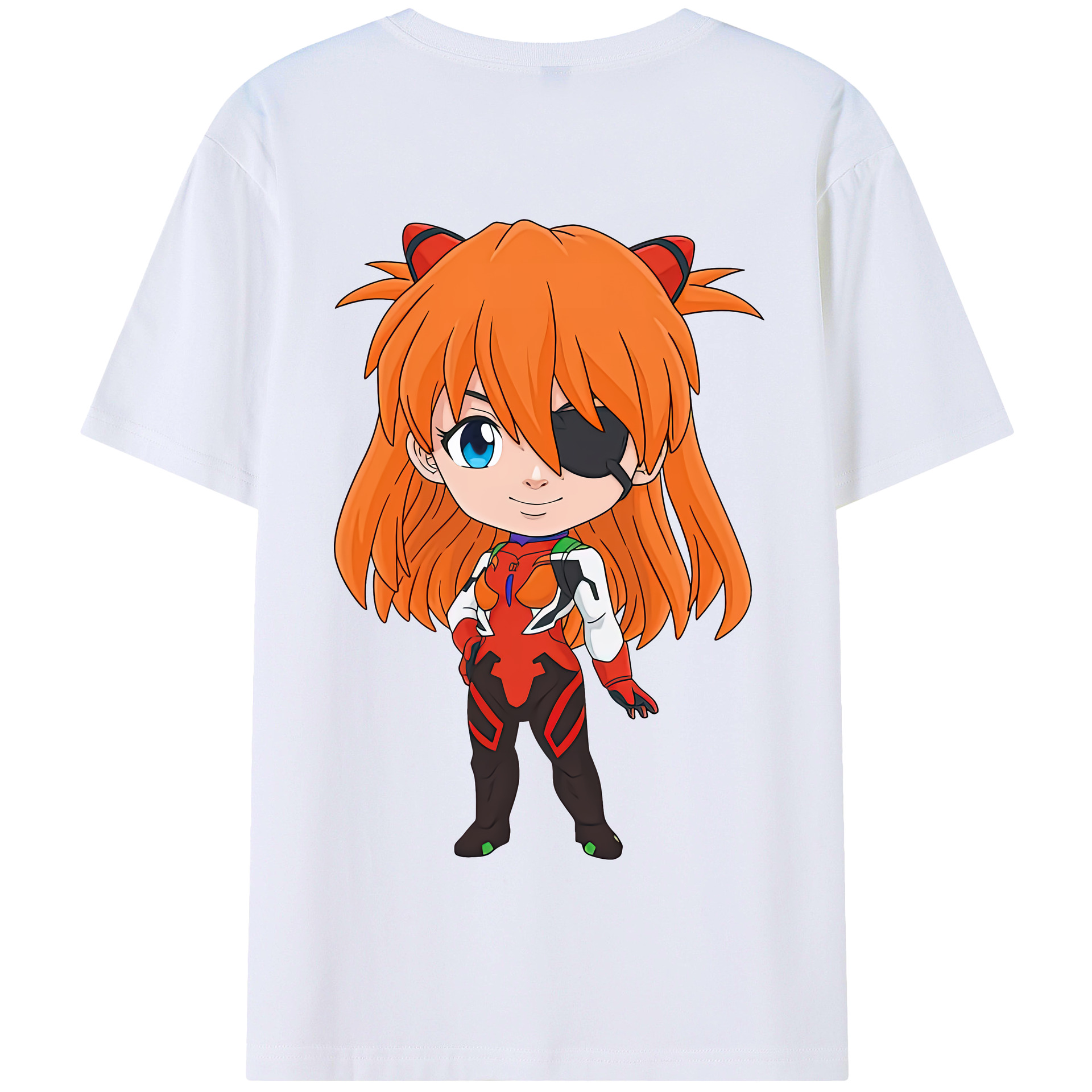 （画像用） EVA 新世紀エヴァンゲリオン 綿100％半袖Tシャツ（背面プリント）