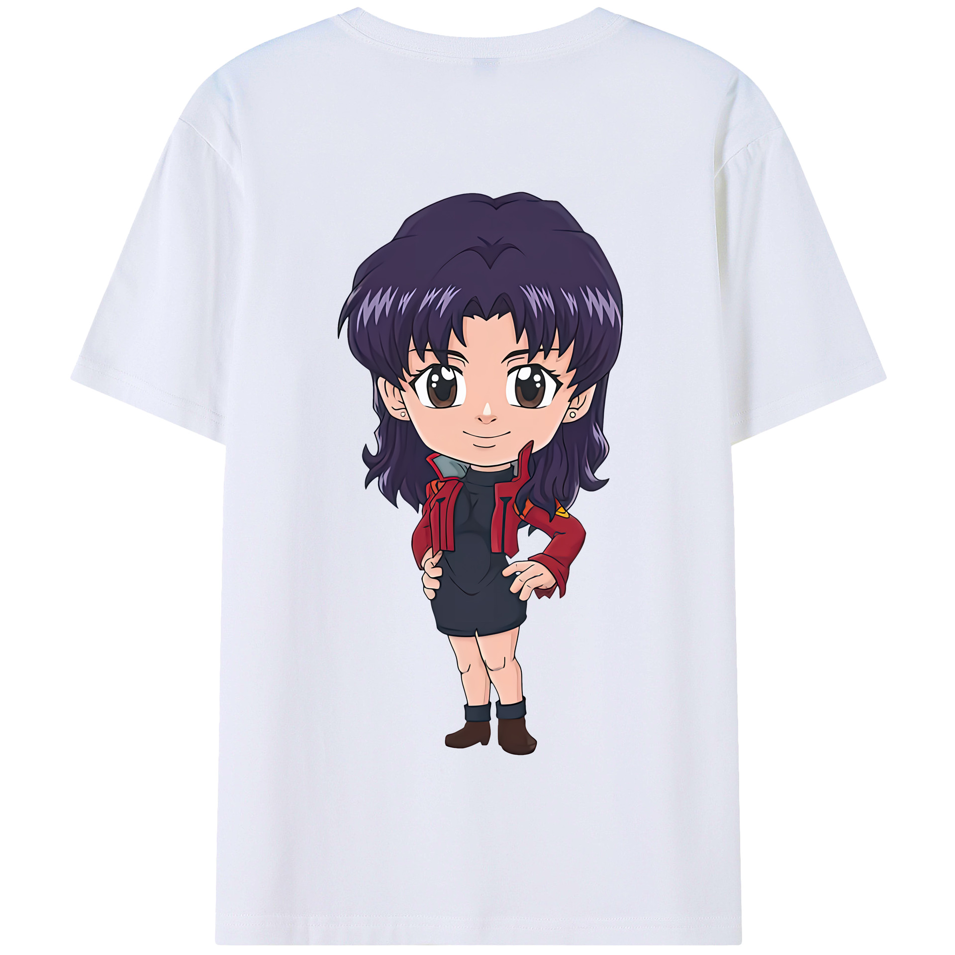 （画像用） EVA 新世紀エヴァンゲリオン 綿100％半袖Tシャツ（背面プリント）