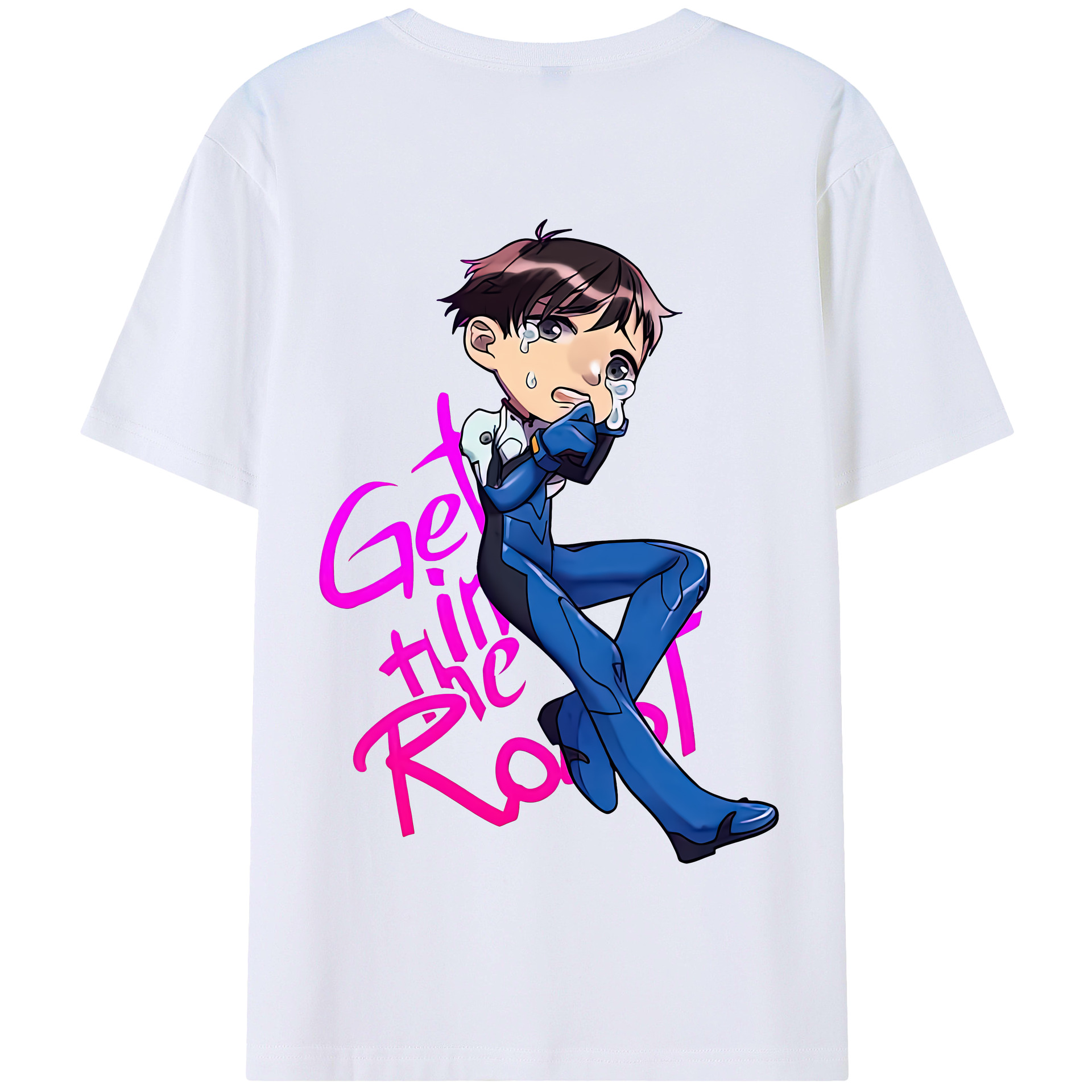 （画像用） EVA 新世紀エヴァンゲリオン 綿100％半袖Tシャツ（背面プリント）