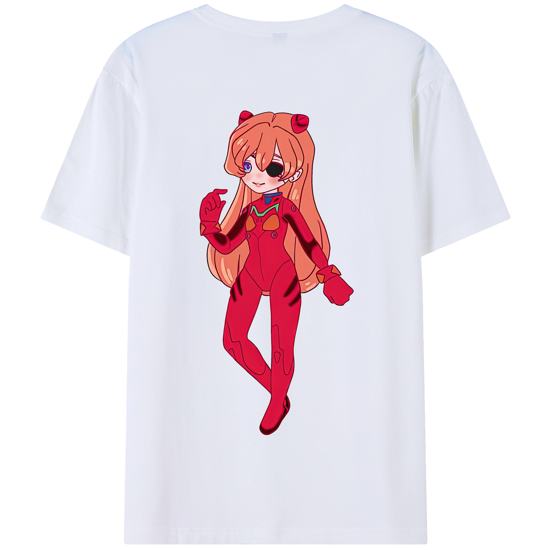 （画像用） EVA 新世紀エヴァンゲリオン 綿100％半袖Tシャツ（背面プリント）