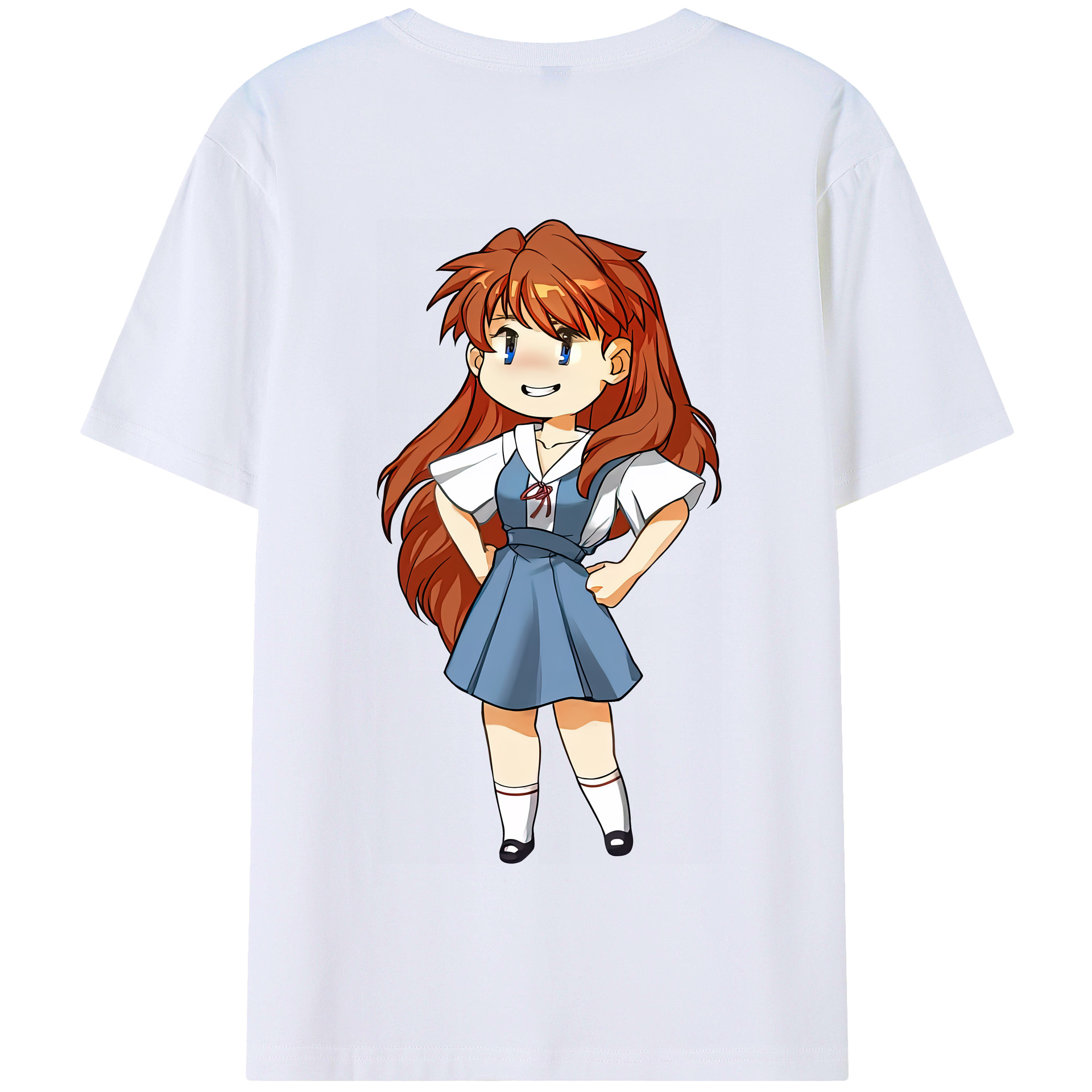 （画像用） EVA 新世紀エヴァンゲリオン 綿100％半袖Tシャツ（背面プリント）