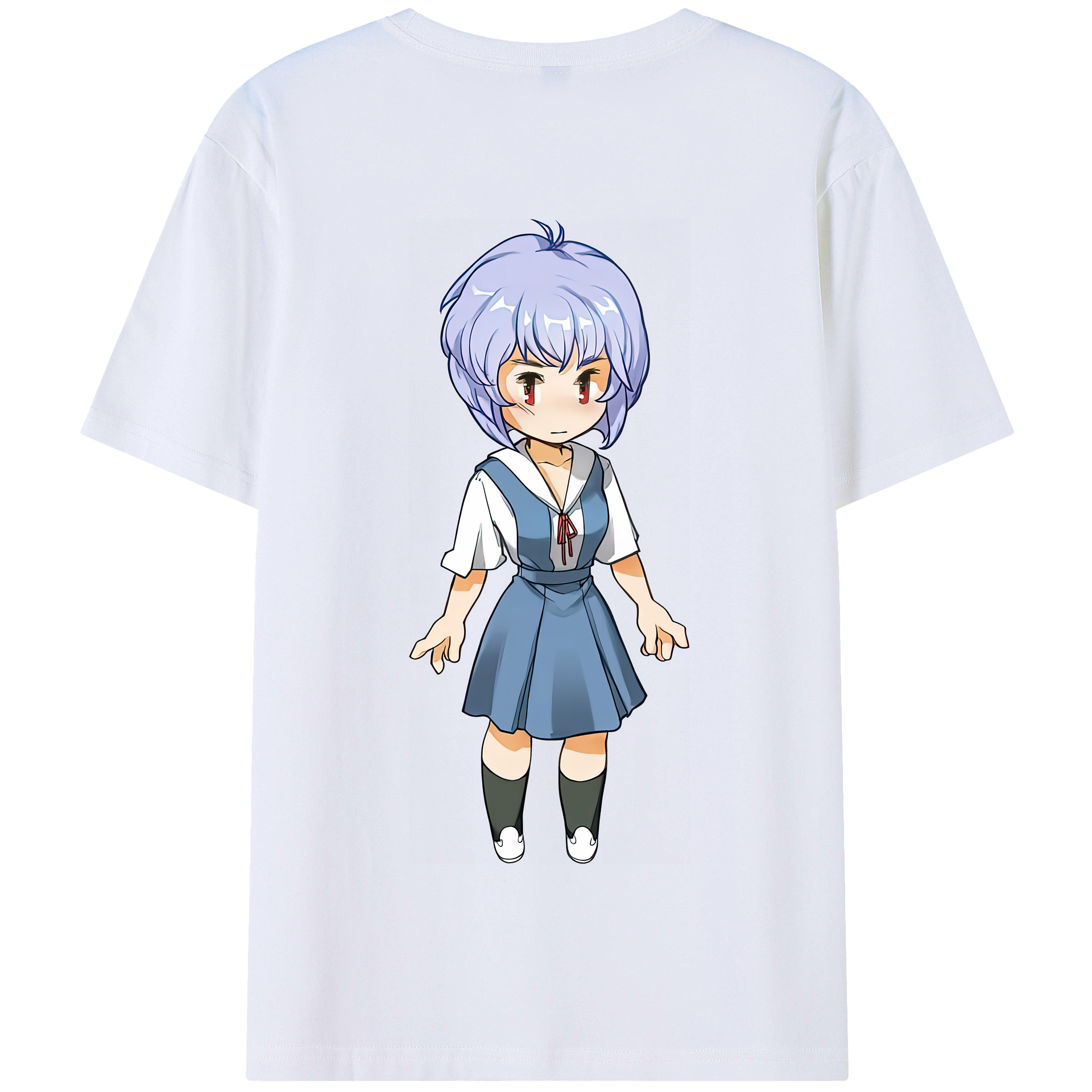 （画像用） EVA 新世紀エヴァンゲリオン 綿100％半袖Tシャツ（背面プリント）