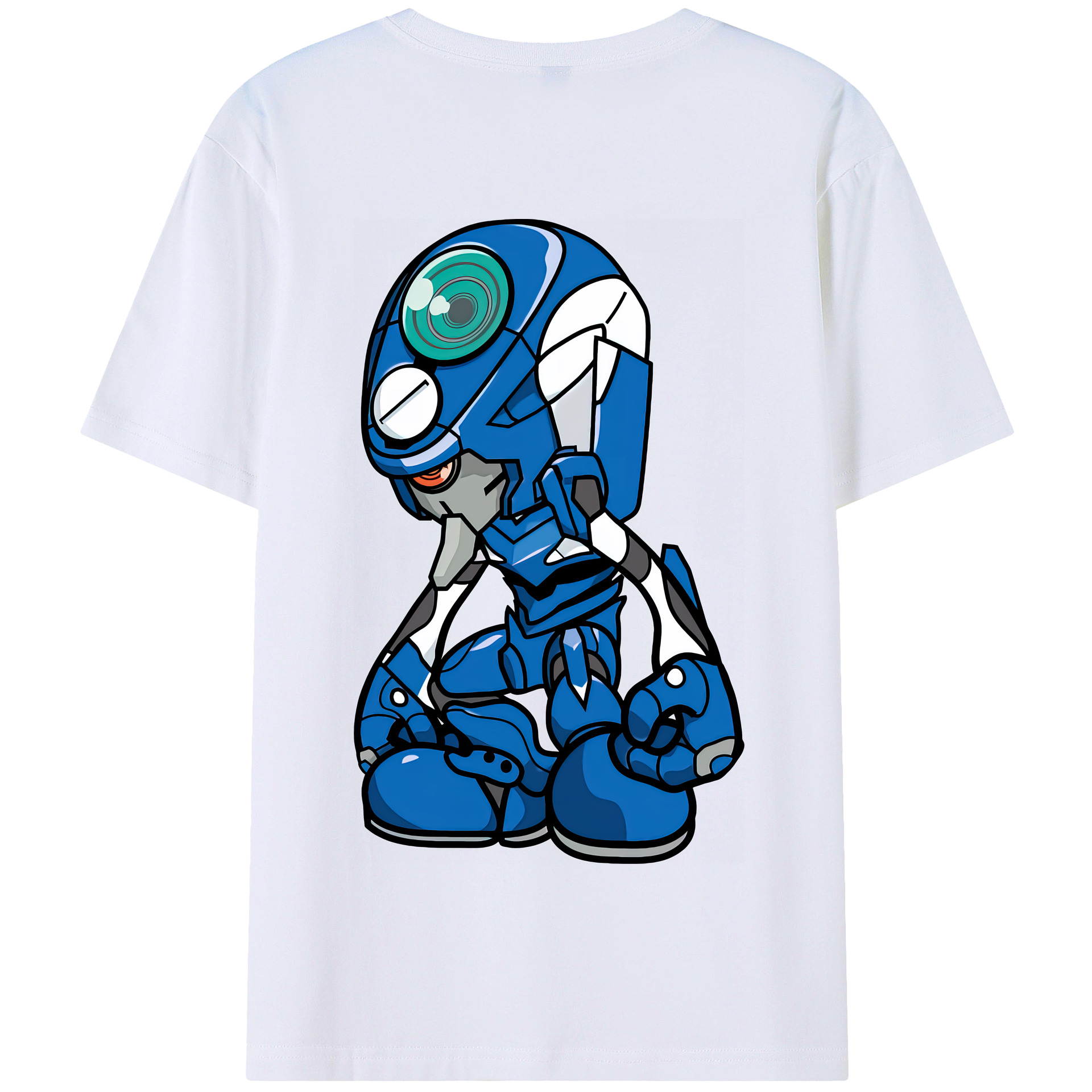 （画像用） EVA 新世紀エヴァンゲリオン 綿100％半袖Tシャツ（背面プリント）