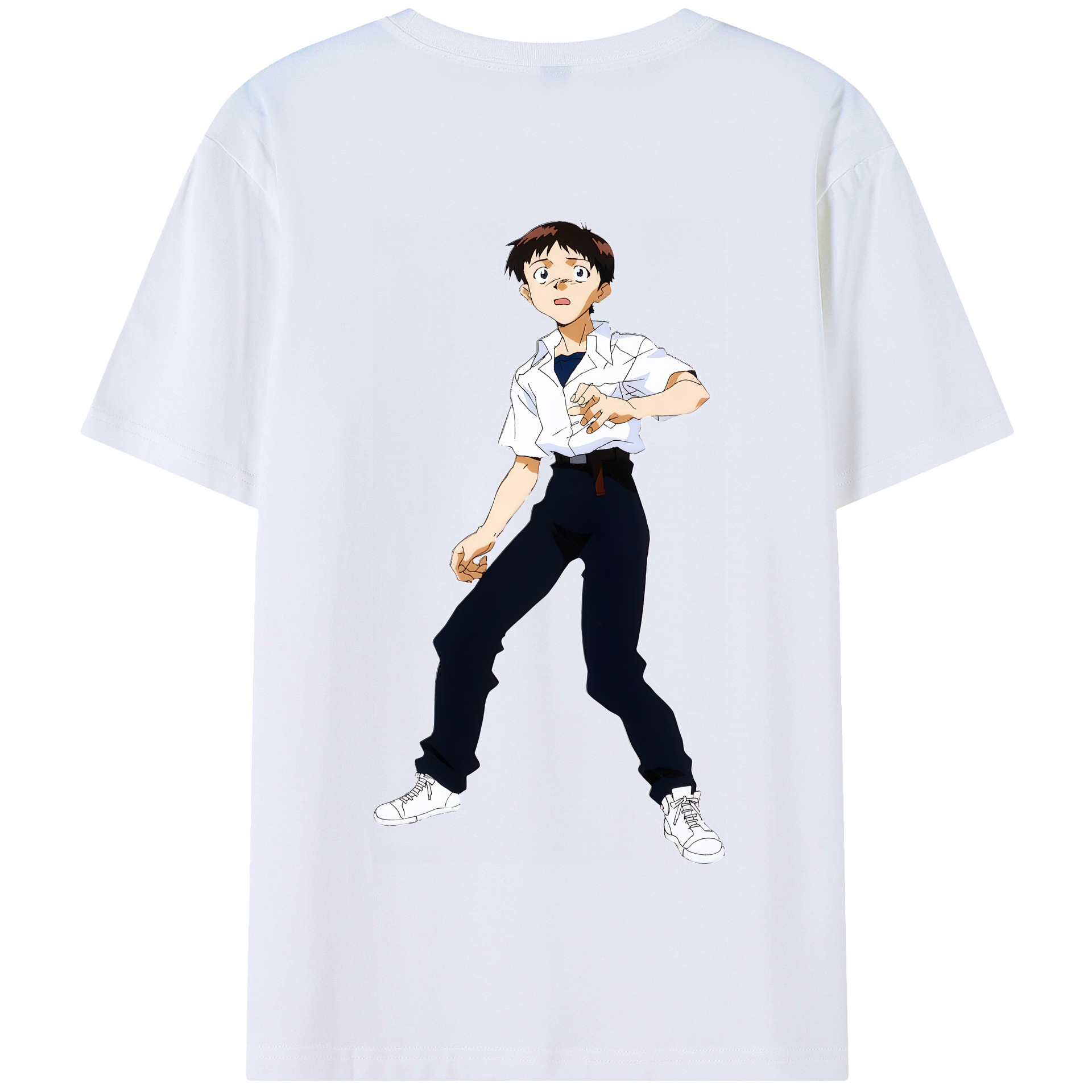 （画像用） EVA 新世紀エヴァンゲリオン 綿100％半袖Tシャツ（背面プリント）