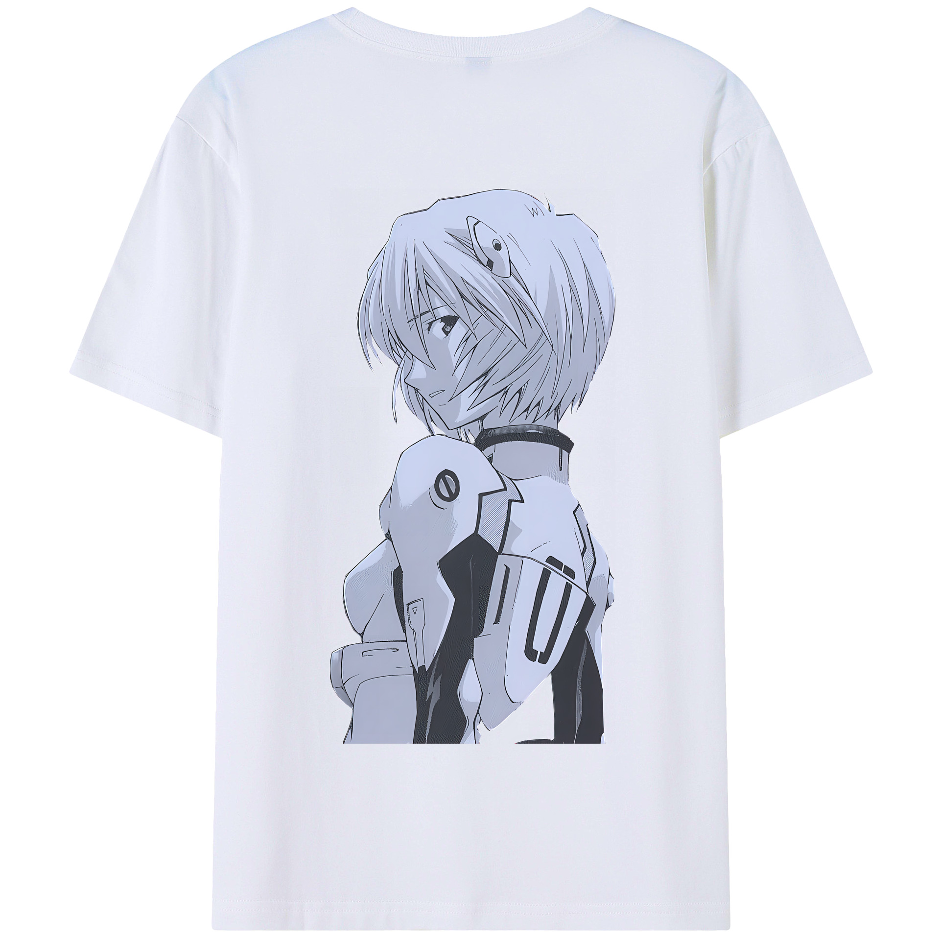 （画像用） EVA 新世紀エヴァンゲリオン 綿100％半袖Tシャツ（背面プリント）