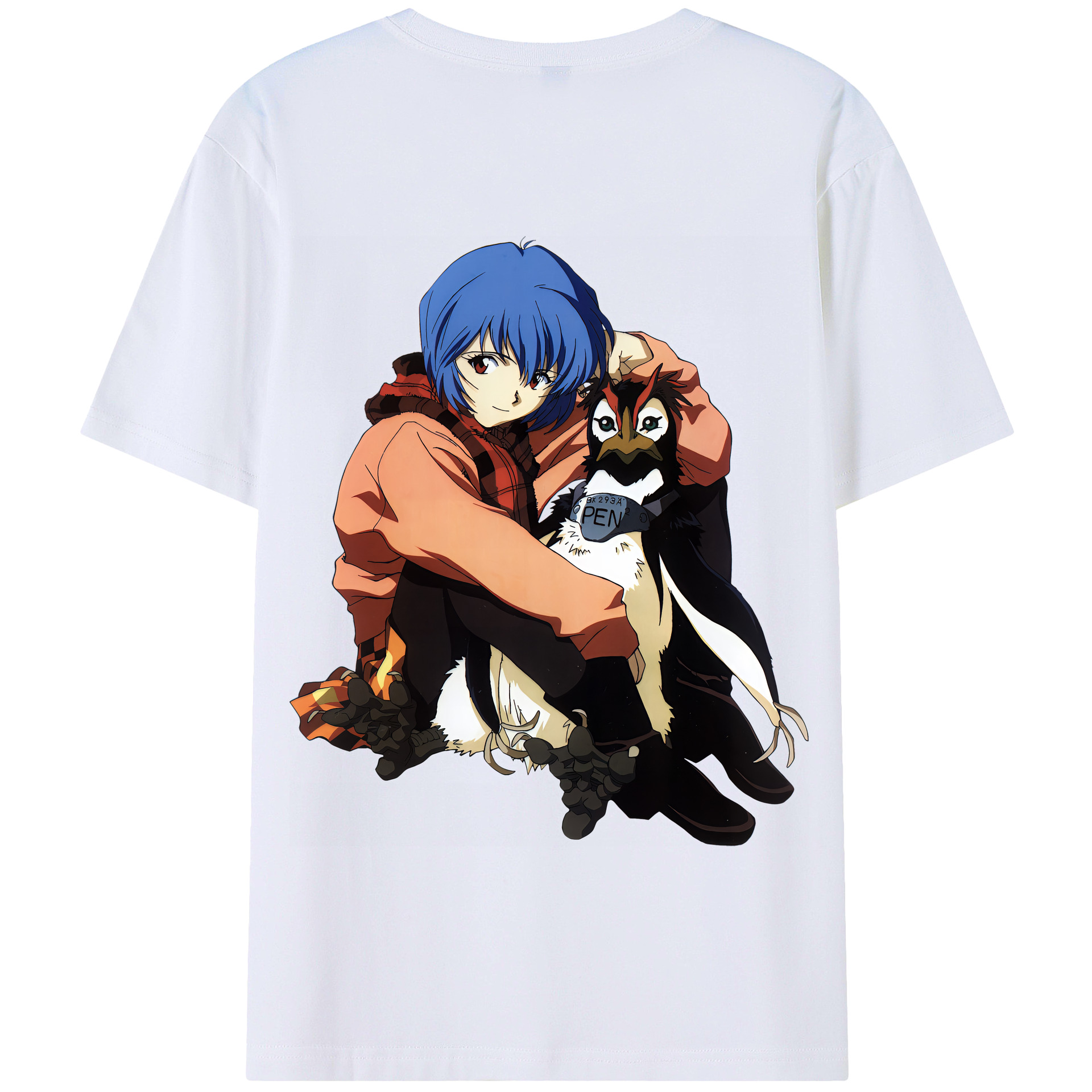 （画像用） EVA 新世紀エヴァンゲリオン 綿100％半袖Tシャツ（背面プリント）