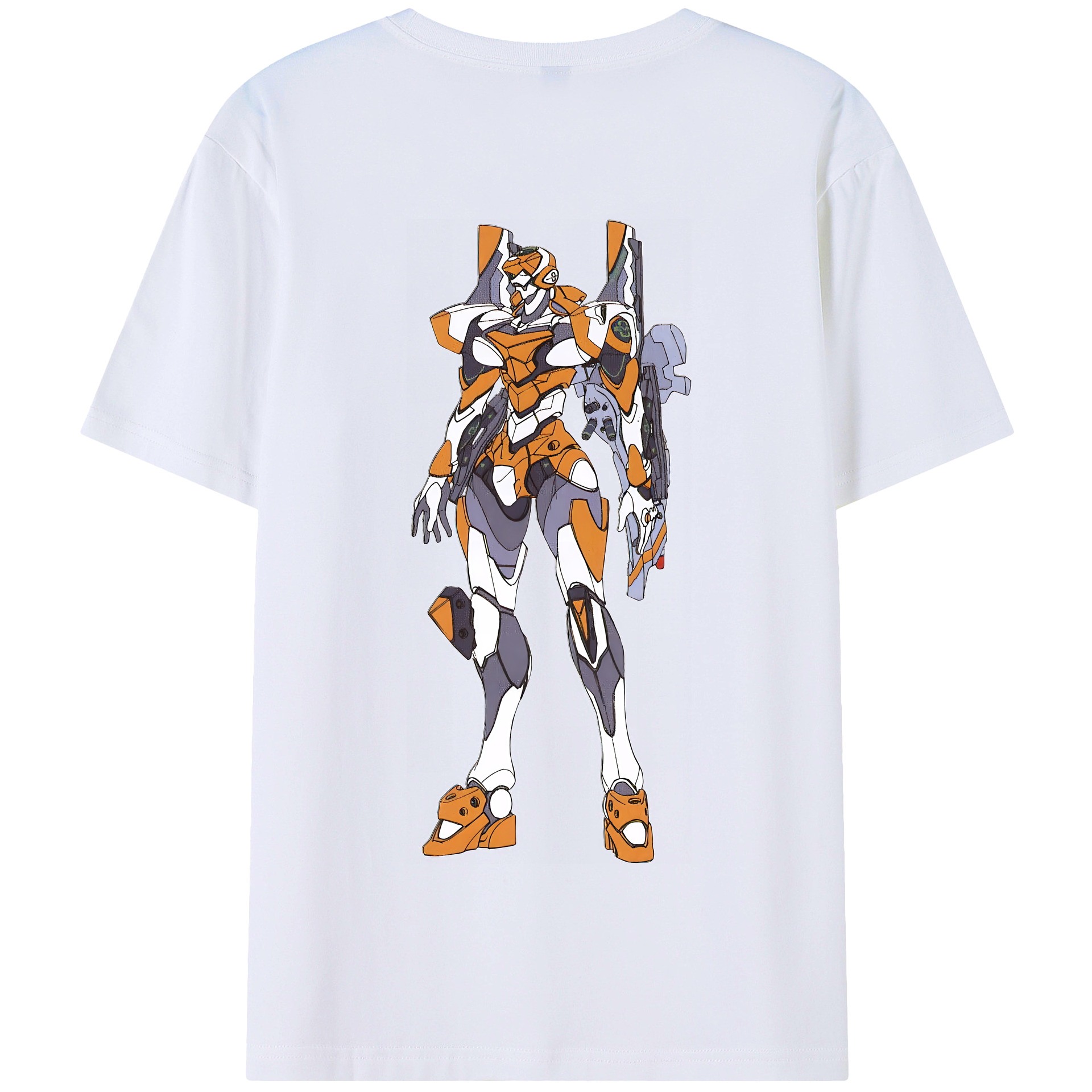 （画像用） EVA 新世紀エヴァンゲリオン 綿100％半袖Tシャツ（背面プリント）