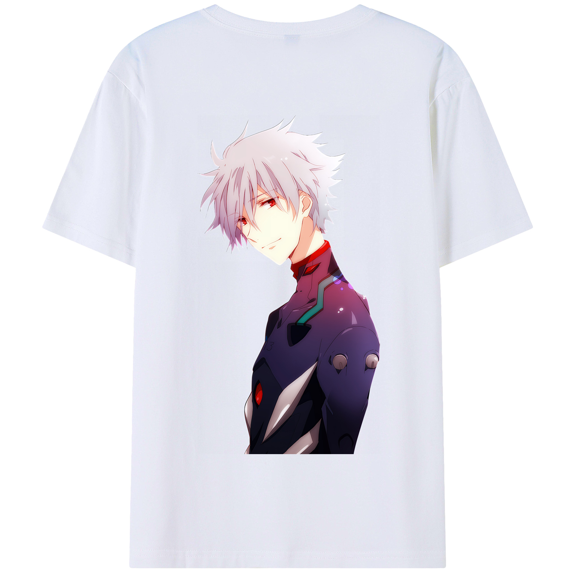 （画像用） EVA 新世紀エヴァンゲリオン 綿100％半袖Tシャツ（背面プリント）