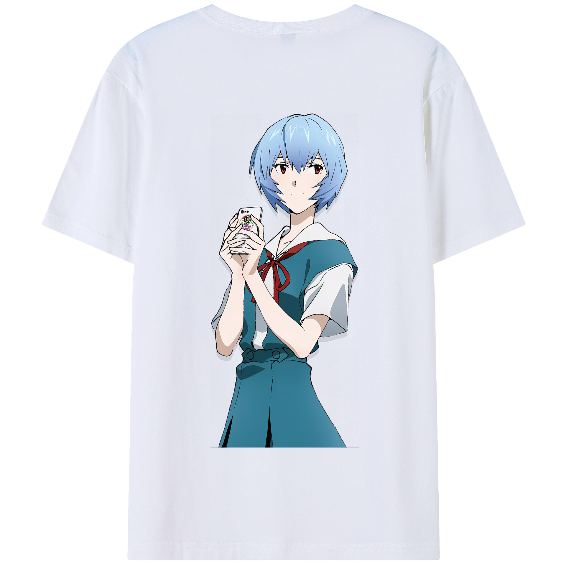 （画像用） EVA 新世紀エヴァンゲリオン 綿100％半袖Tシャツ（背面プリント）