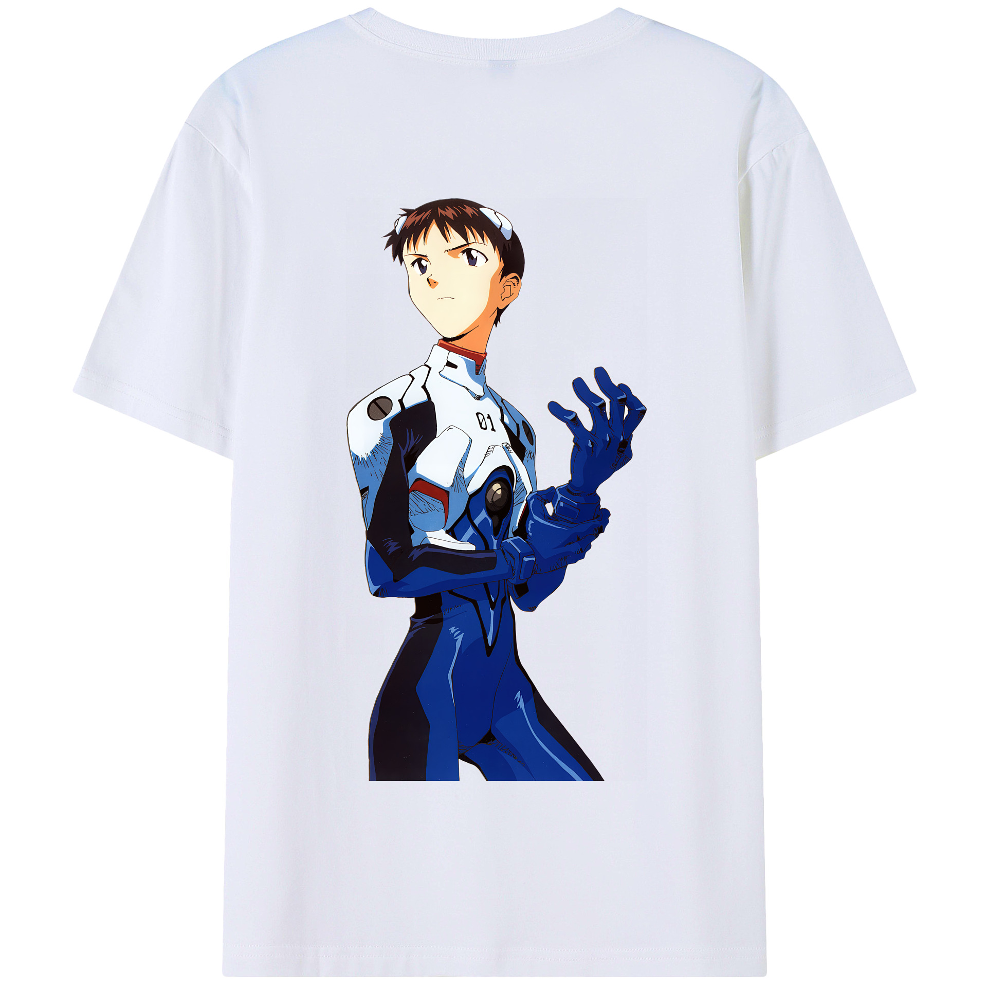 （画像用） EVA 新世紀エヴァンゲリオン 綿100％半袖Tシャツ（背面プリント）